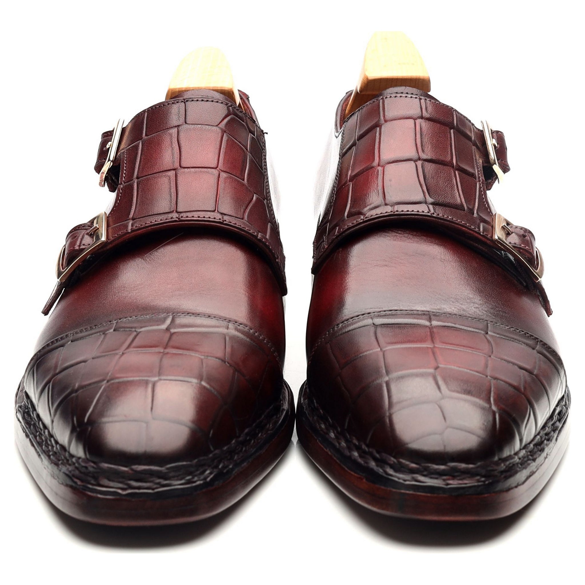 Paul Parkman double boucle cuir bordeaux UK 6 EU 40
