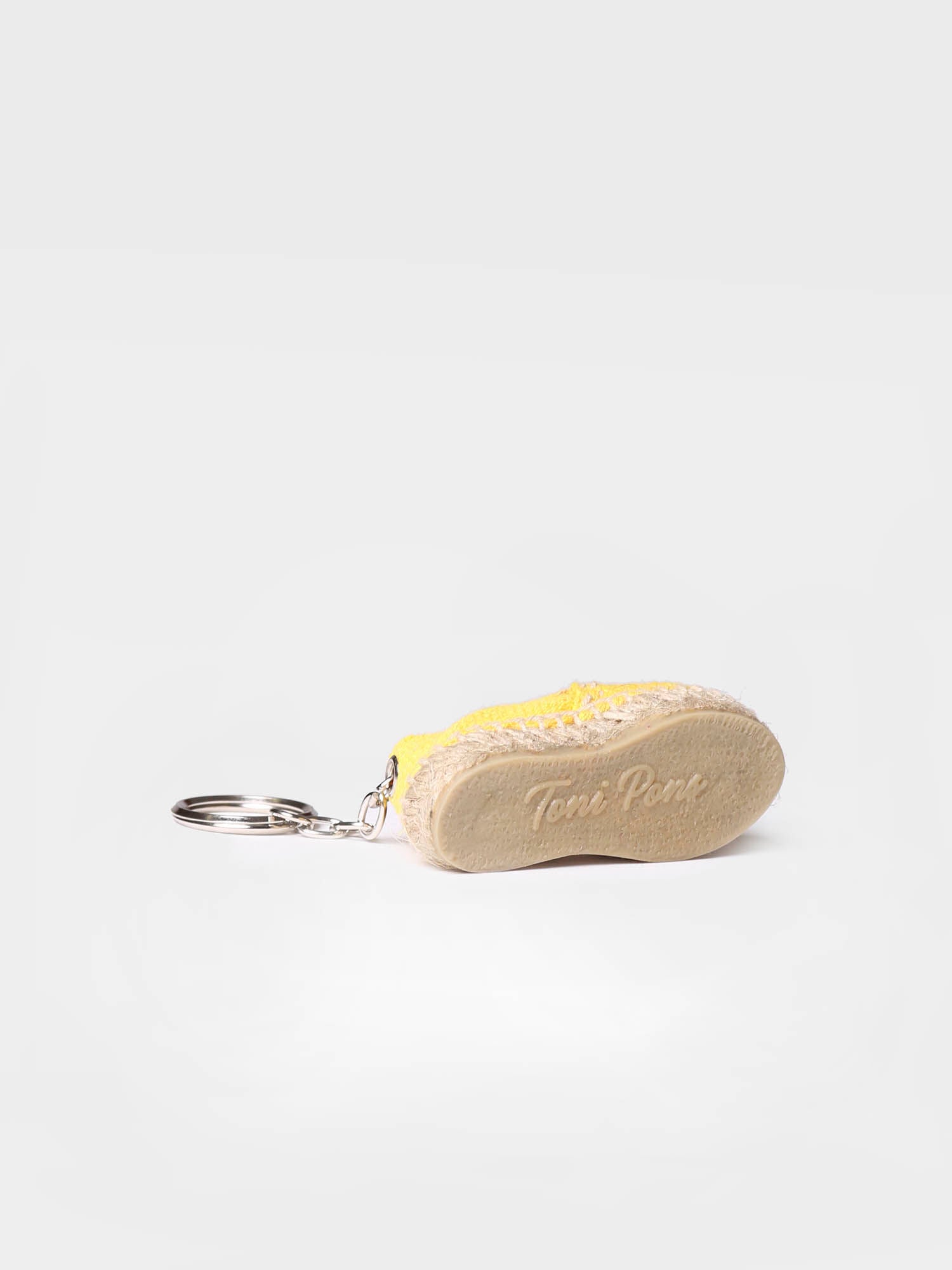 Toni Pons Clauer-TP porte-clés espadrille jaune