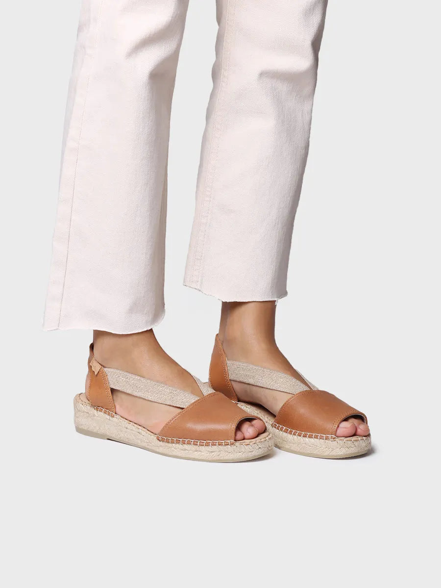 Toni Pons TALA espadrilles cuir compensées pied large