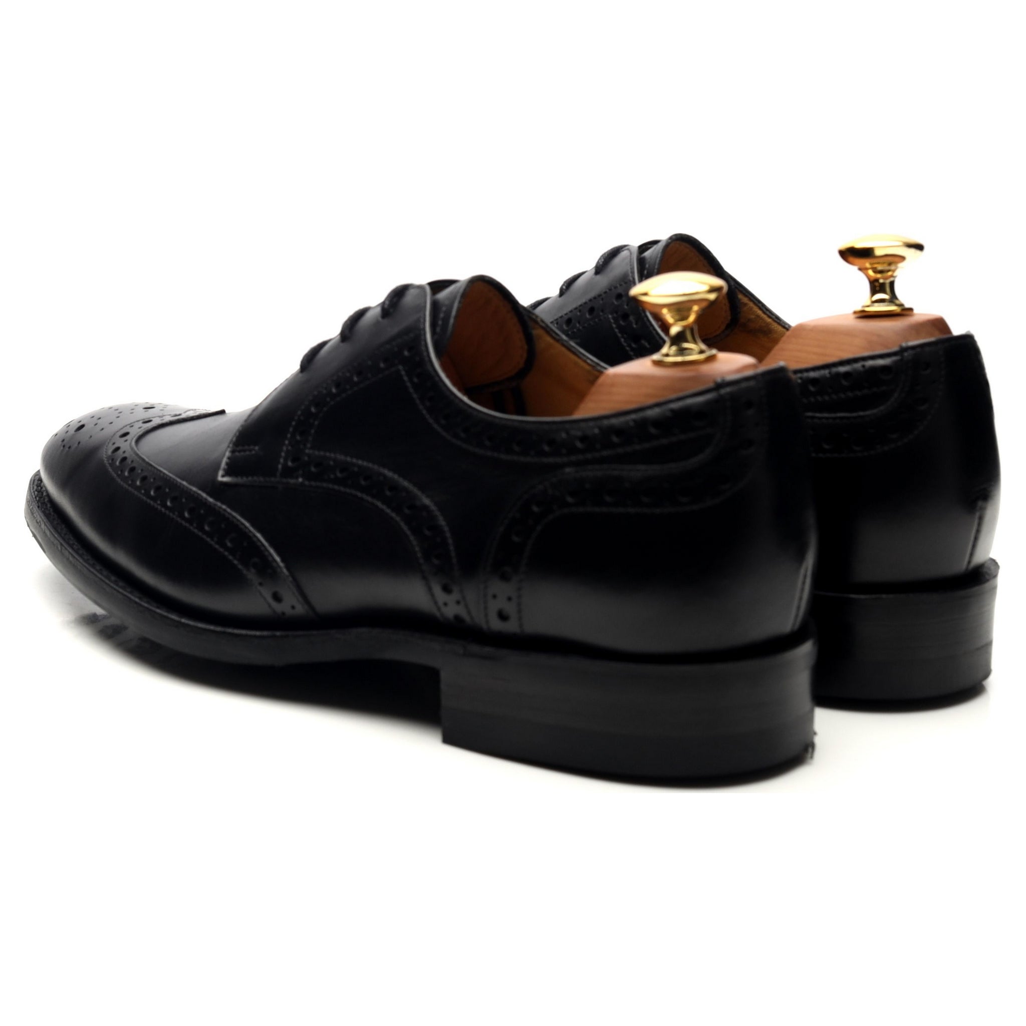 Barker Longworth derby cuir noir UK 6 G semelle gomme