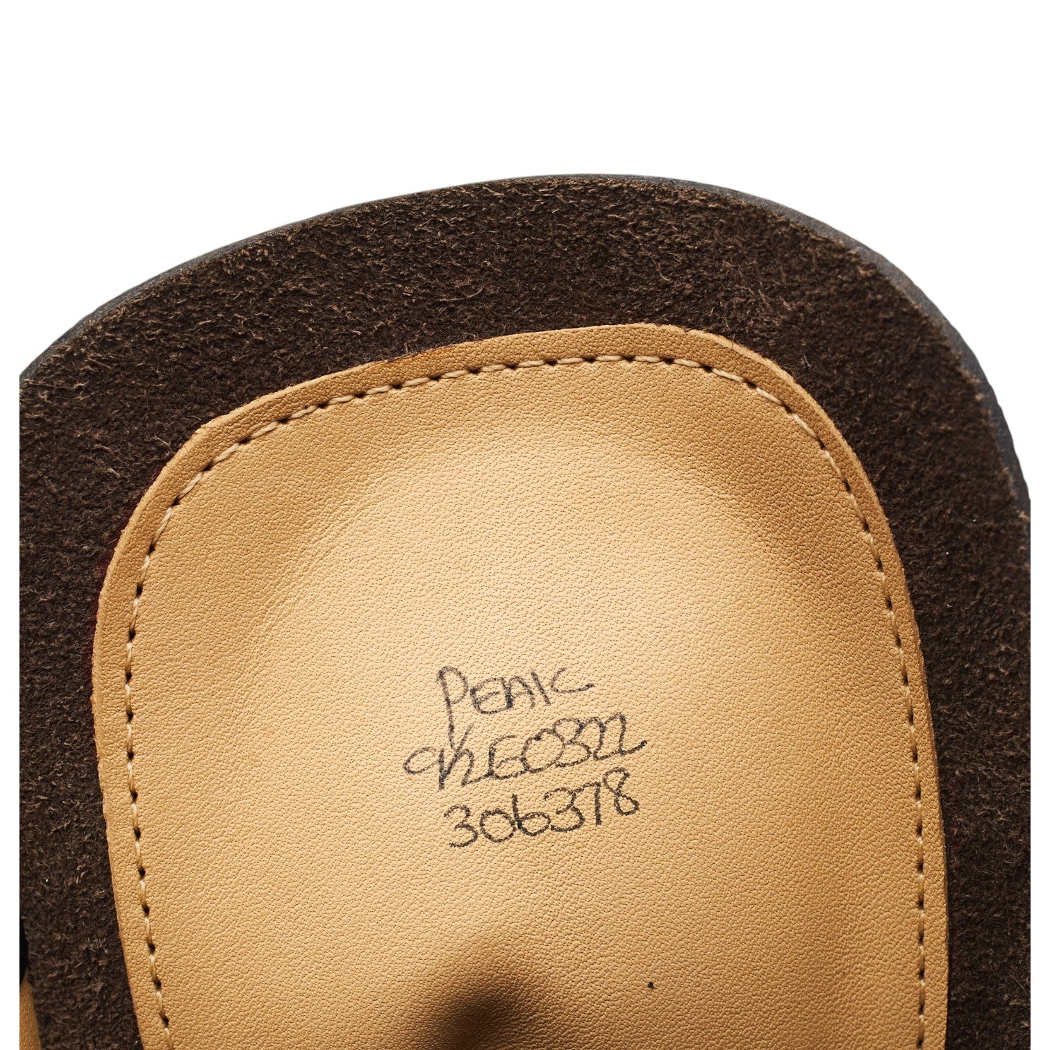John Lobb Peak boots cuir grainé marron UK 9,5