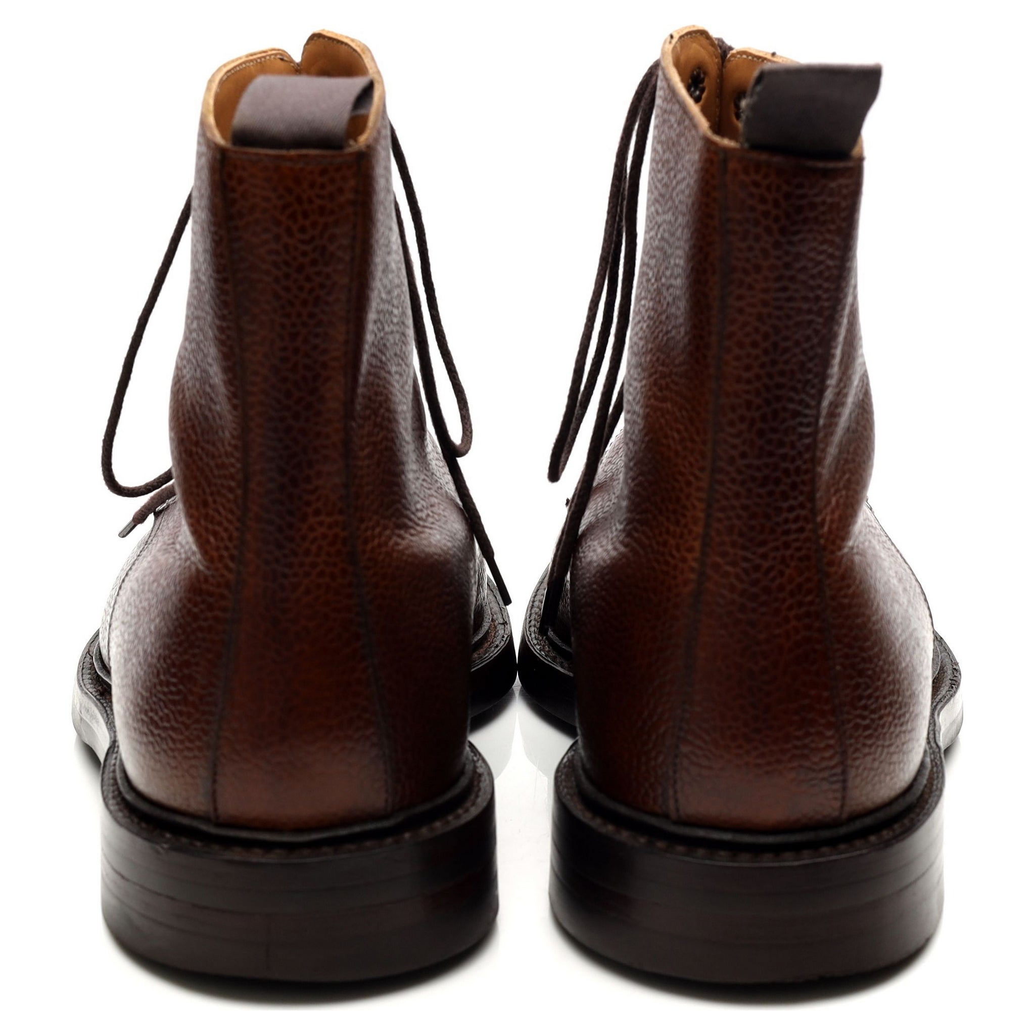 Crockett & Jones Coniston bottes cuir marron UK 9.5 grain écossais