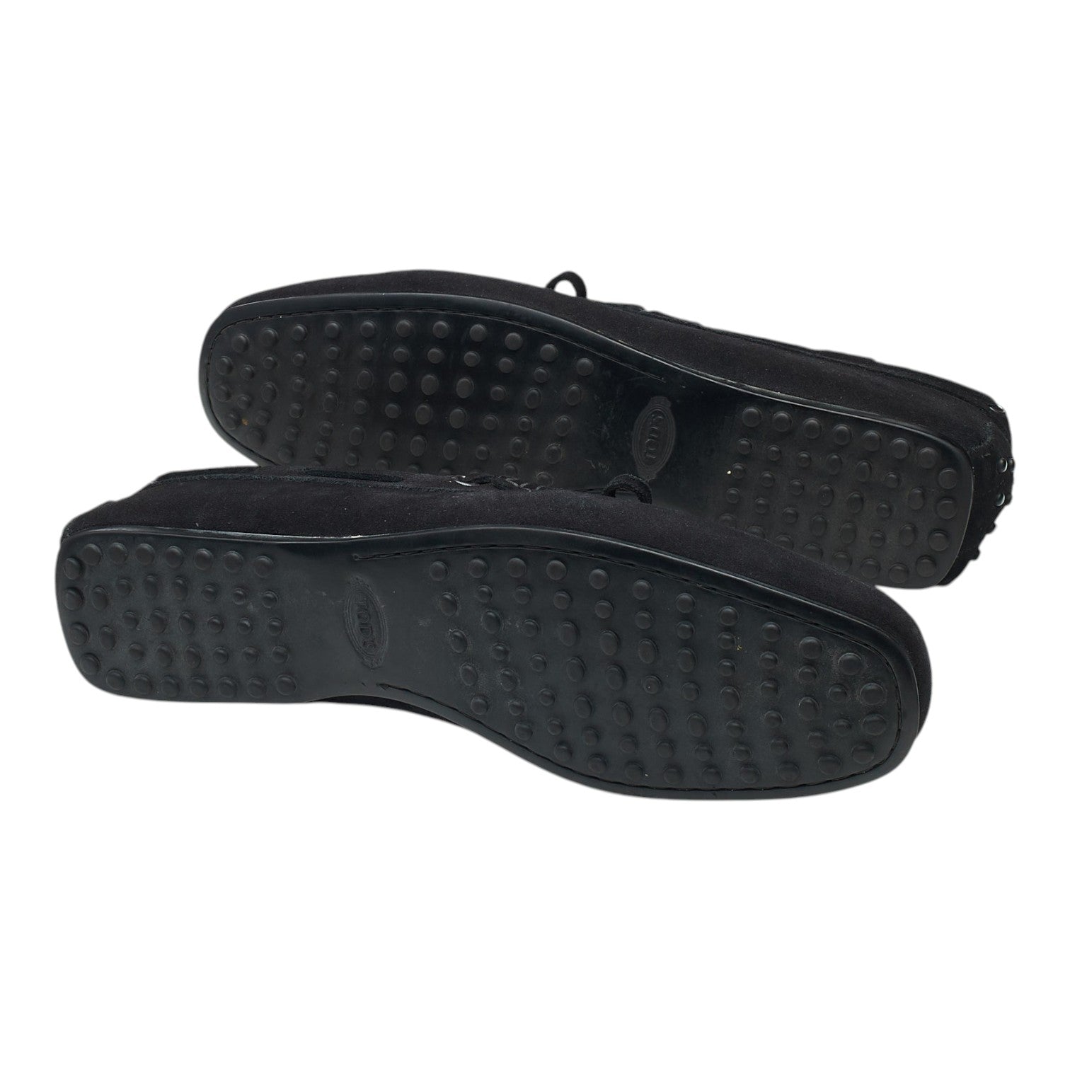 Tod’s Gommino mocassins driving daim noir UK 9