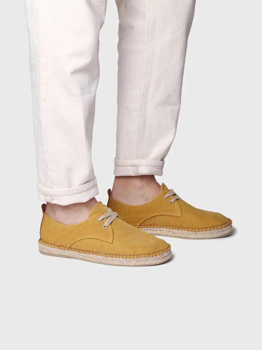 Toni Pons Dixon espadrille homme toile à lacets