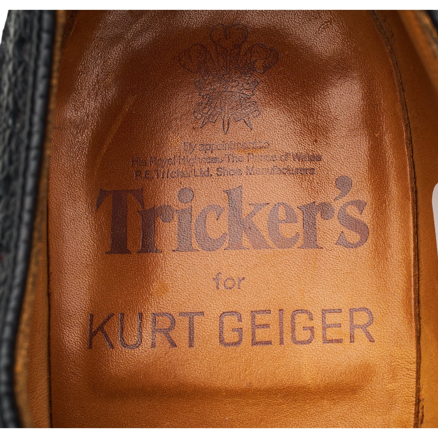 Kurt Geiger Spectator derbies brogues noir blanc UK 9