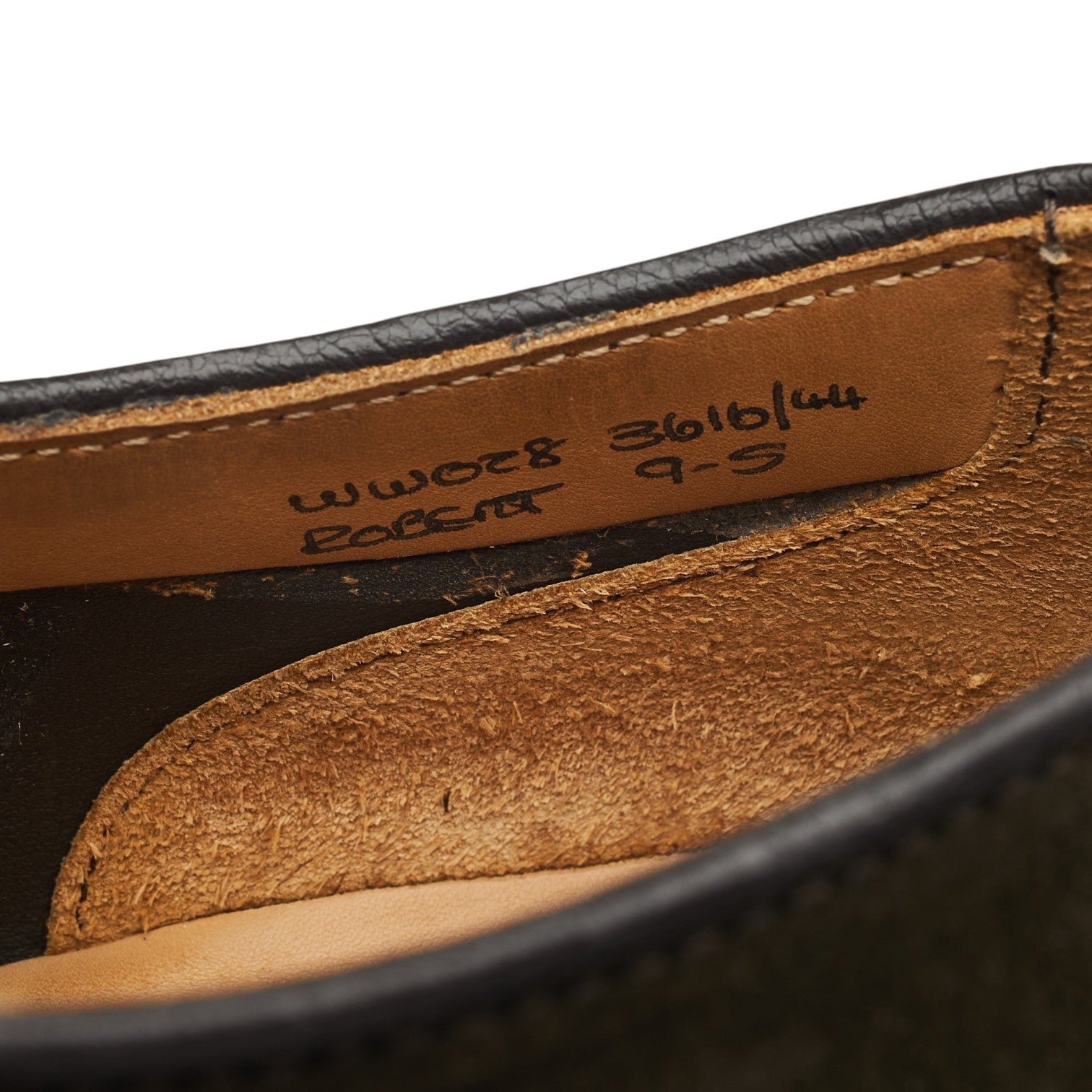 Tricker's Robert derby daim vert pointure UK 9