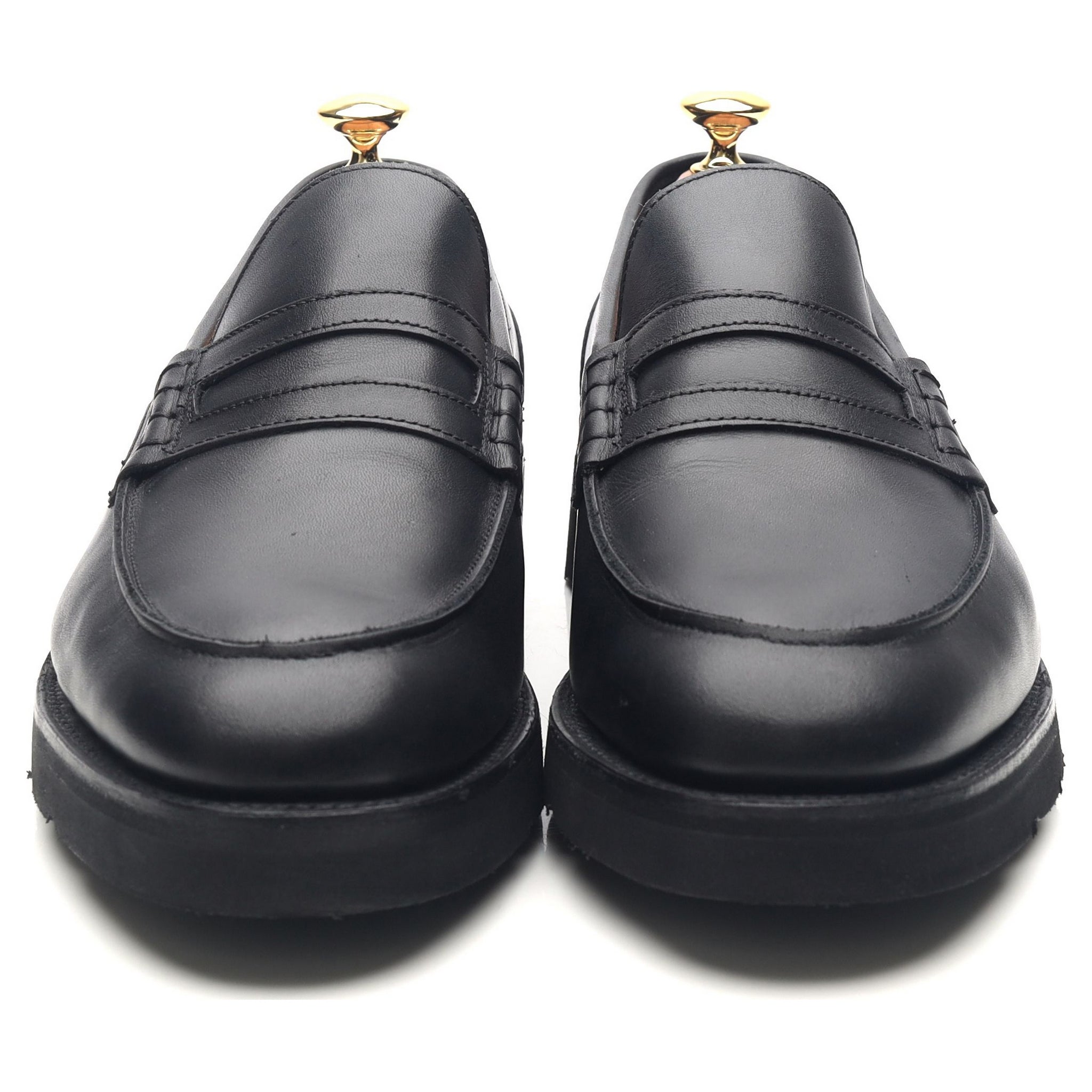 Studio Nicholson mocassins cuir noir UK 9