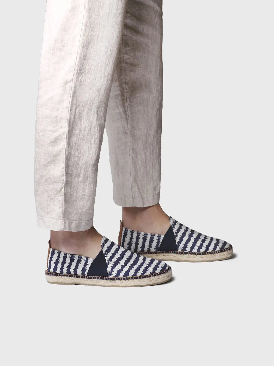 Toni Pons Dago-FO espadrilles homme toile rayée marin