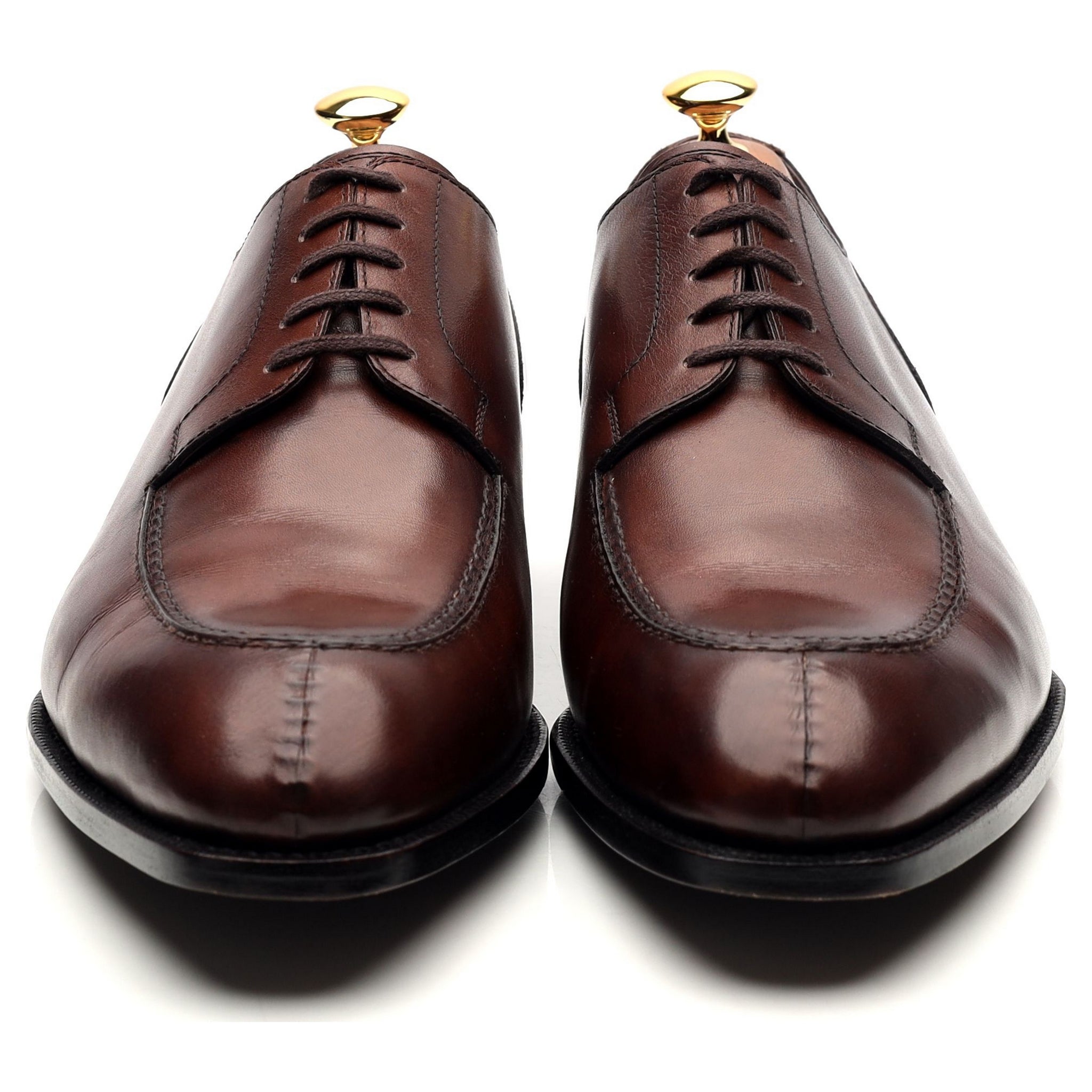 CNES Shoemaker STD derbies cuir marron UK 10.5 E