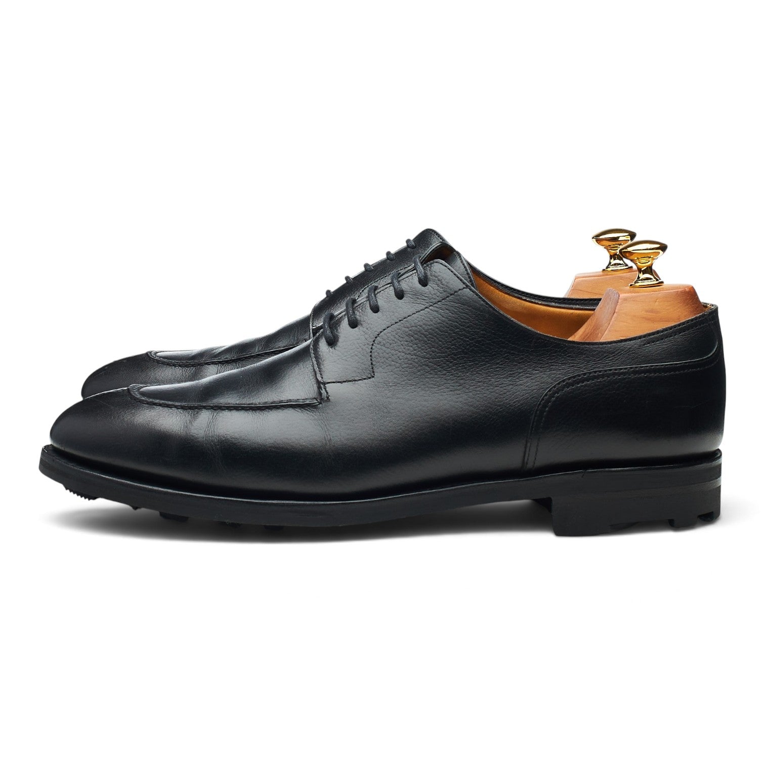John Lobb Chambord II derbies cuir noir pointure UK 10.5
