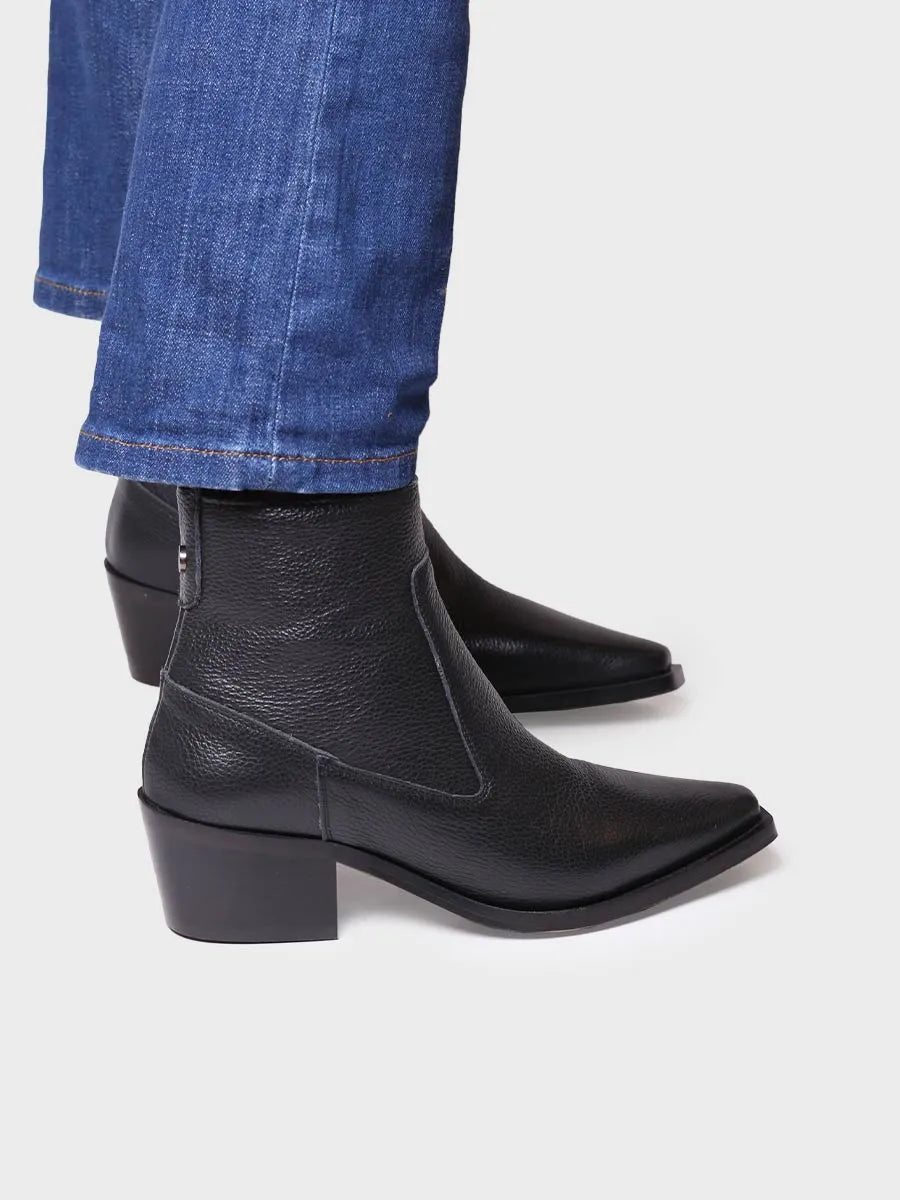 Toni Pons IKIA-P bottines femme cuir style santiags