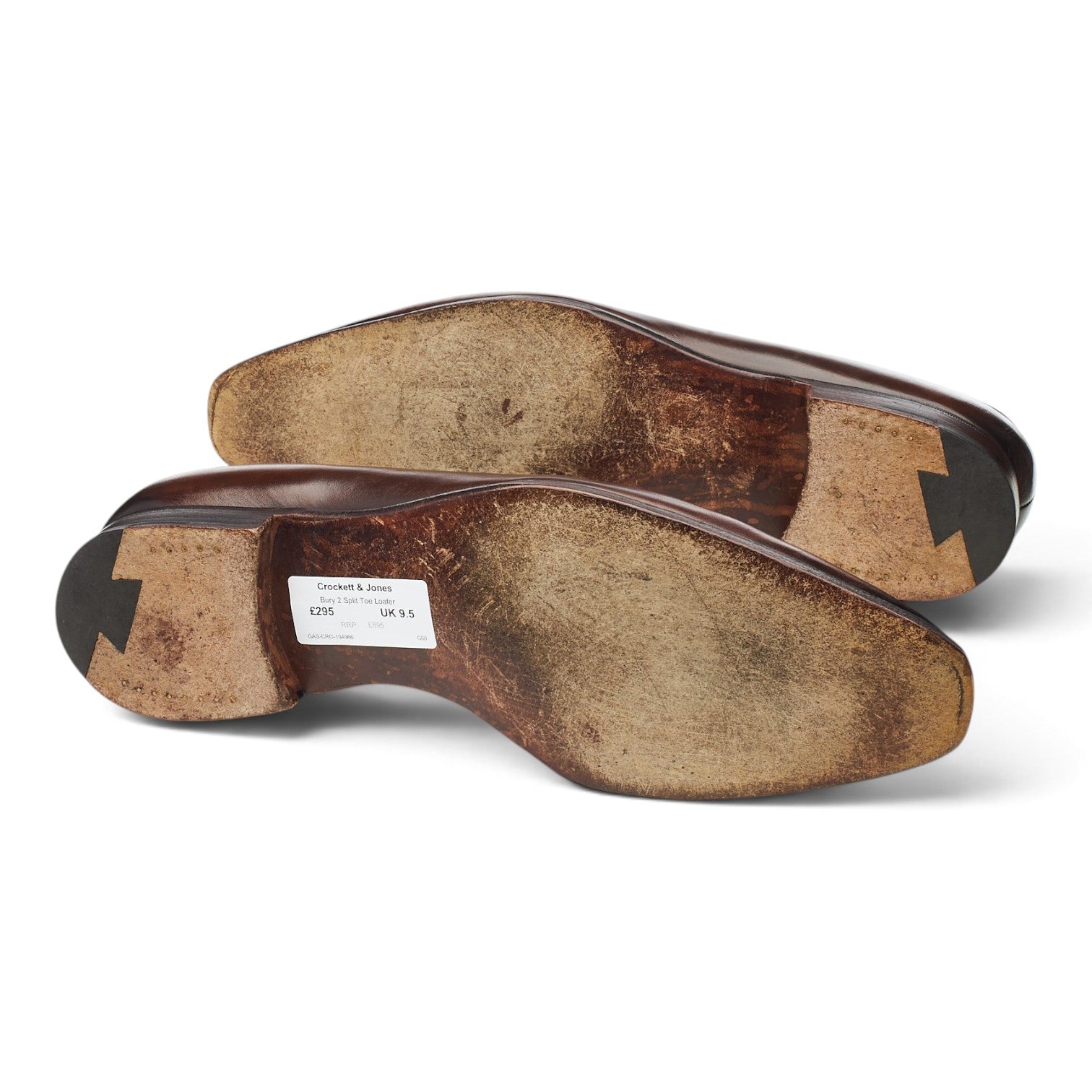 Crockett & Jones Bury 2 Mocassin cuir marron 9.5