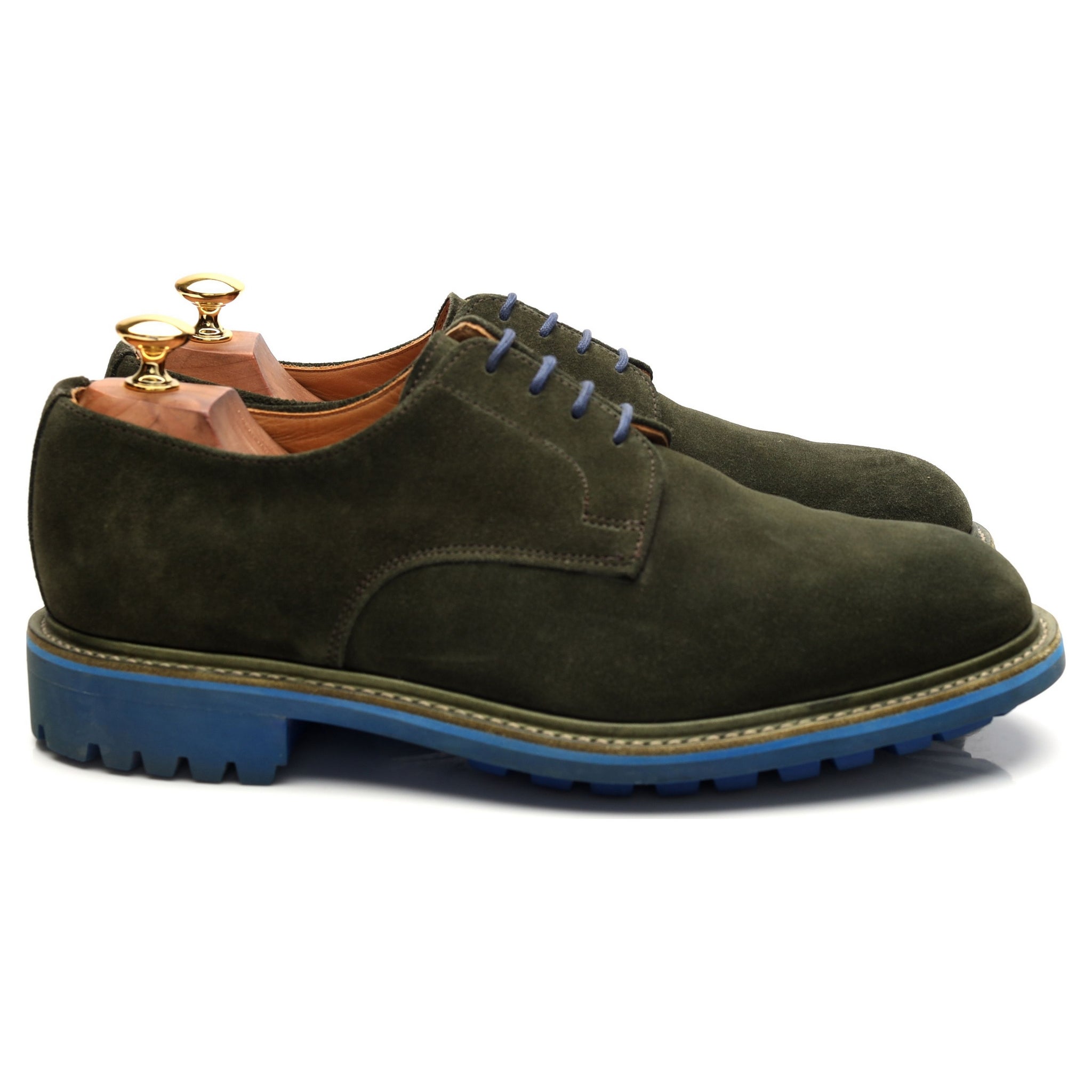 Mark McNairy derby suède vert pointure UK 9.5