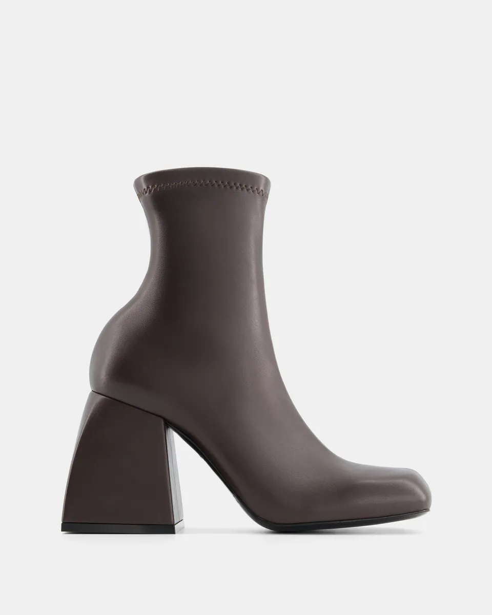 Nodaleto Bulla Mila 90 bottines marron foncé talon 9 cm