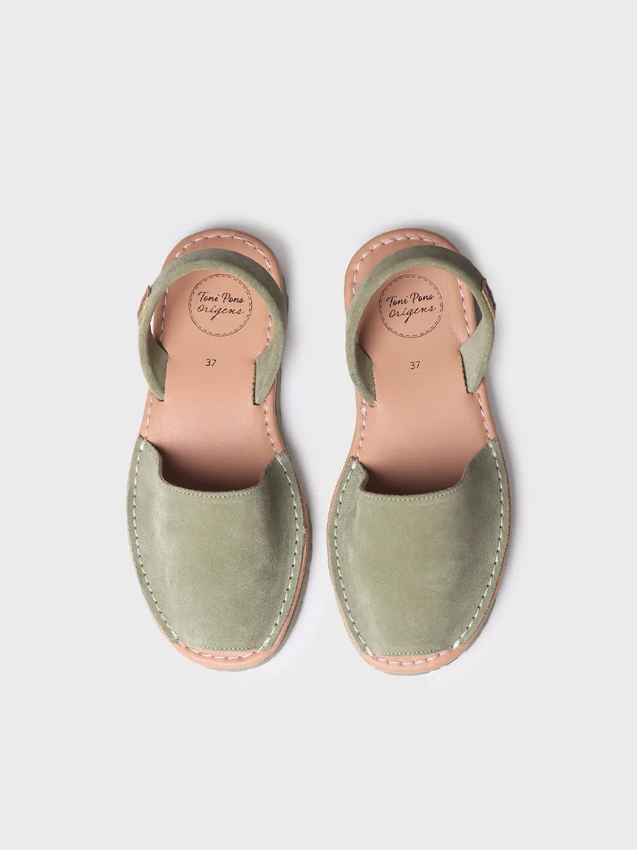 Toni Pons MAO-QT sandales cuir menthe 1 cm