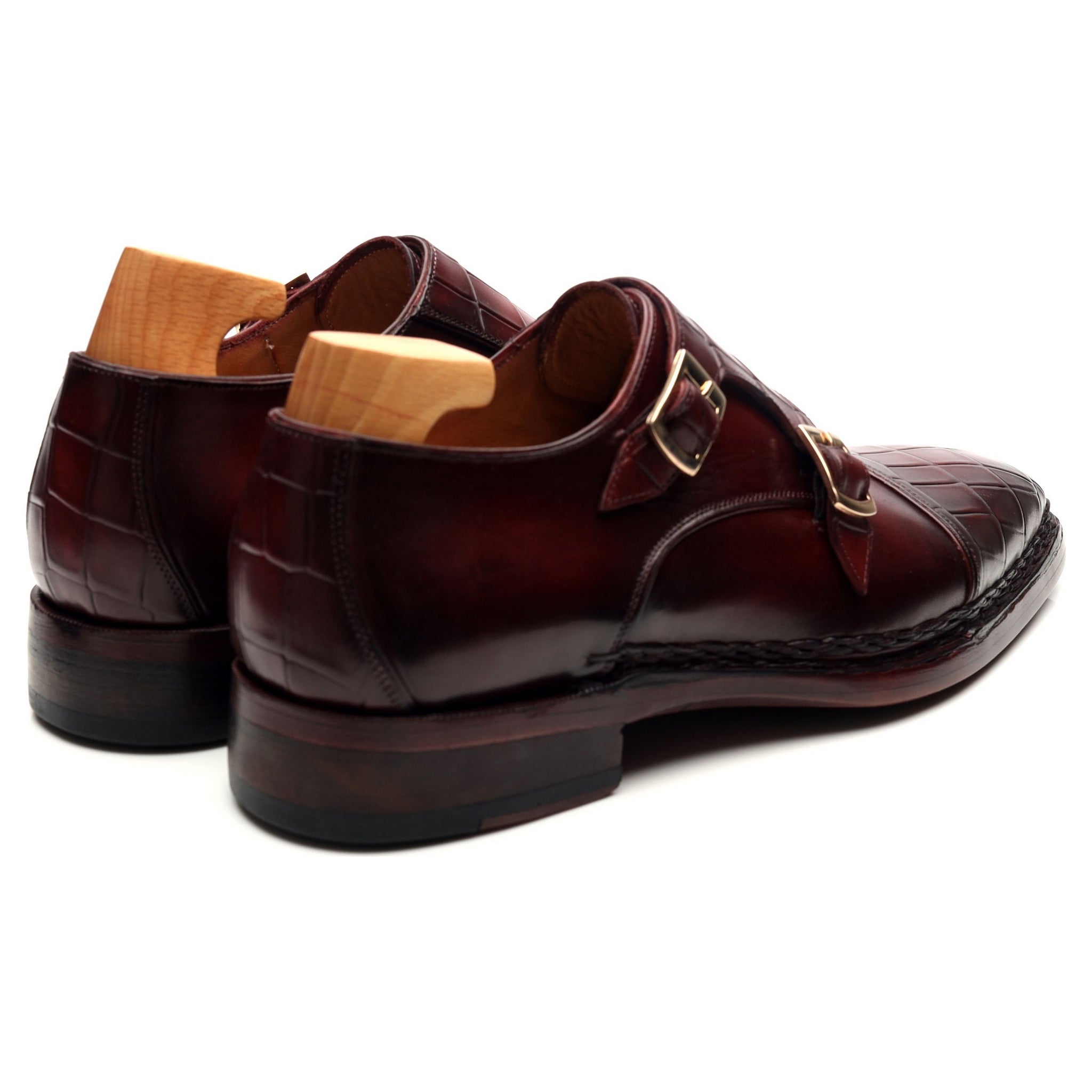 Paul Parkman double boucle cuir bordeaux UK 6 EU 40