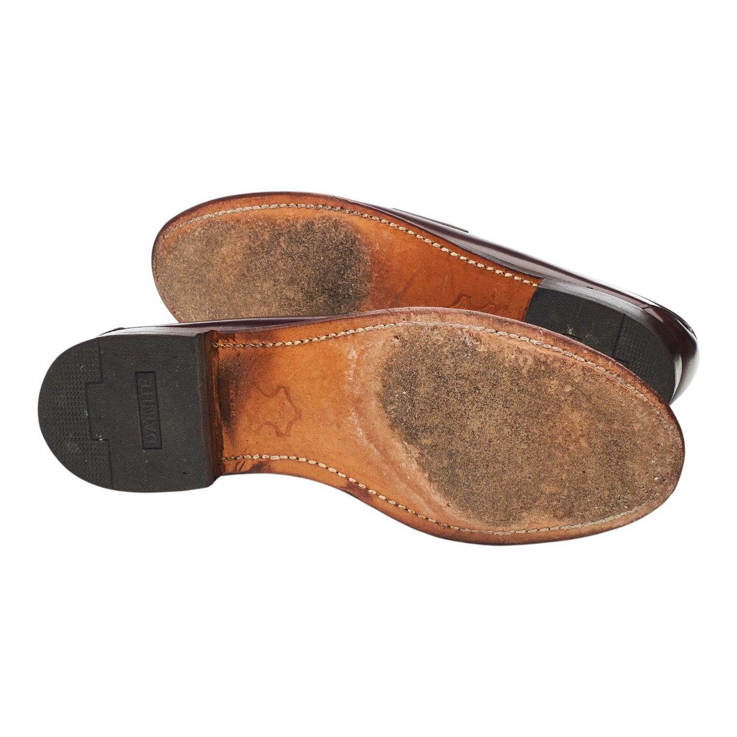 Sebago Cayman mocassins cuir bordeaux UK 10