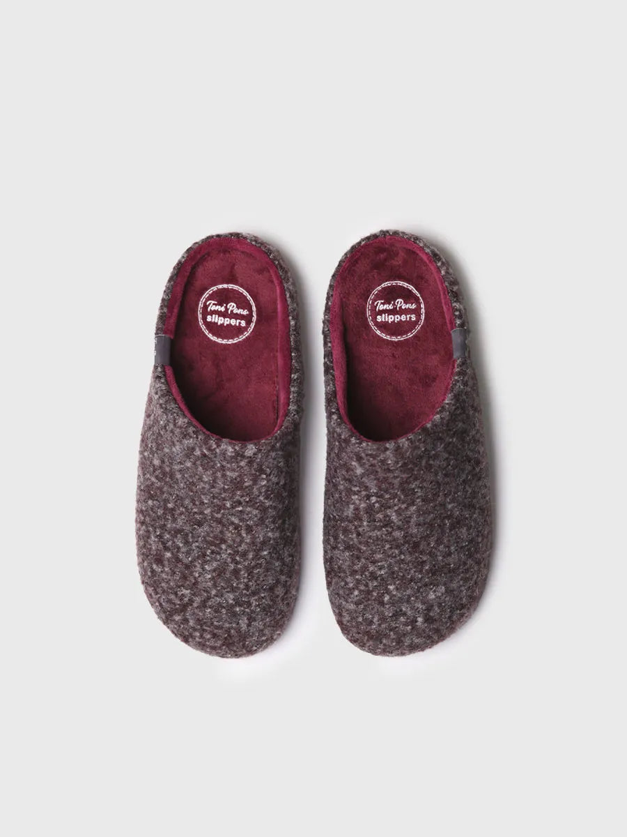Toni Pons Nauel-CW chaussons sabot homme bordeaux
