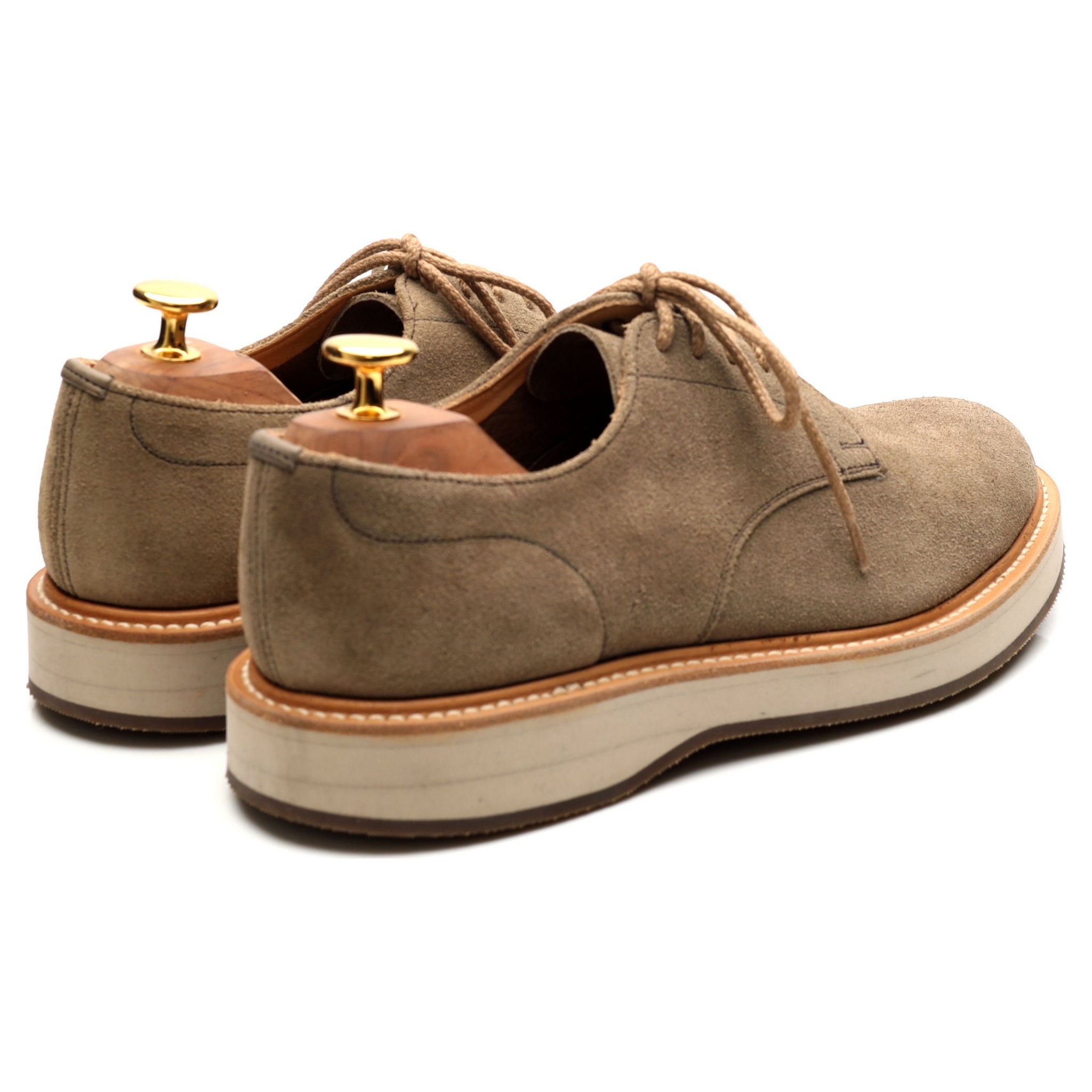 Church's Leyton 2 derby daim pierre UK 6.5