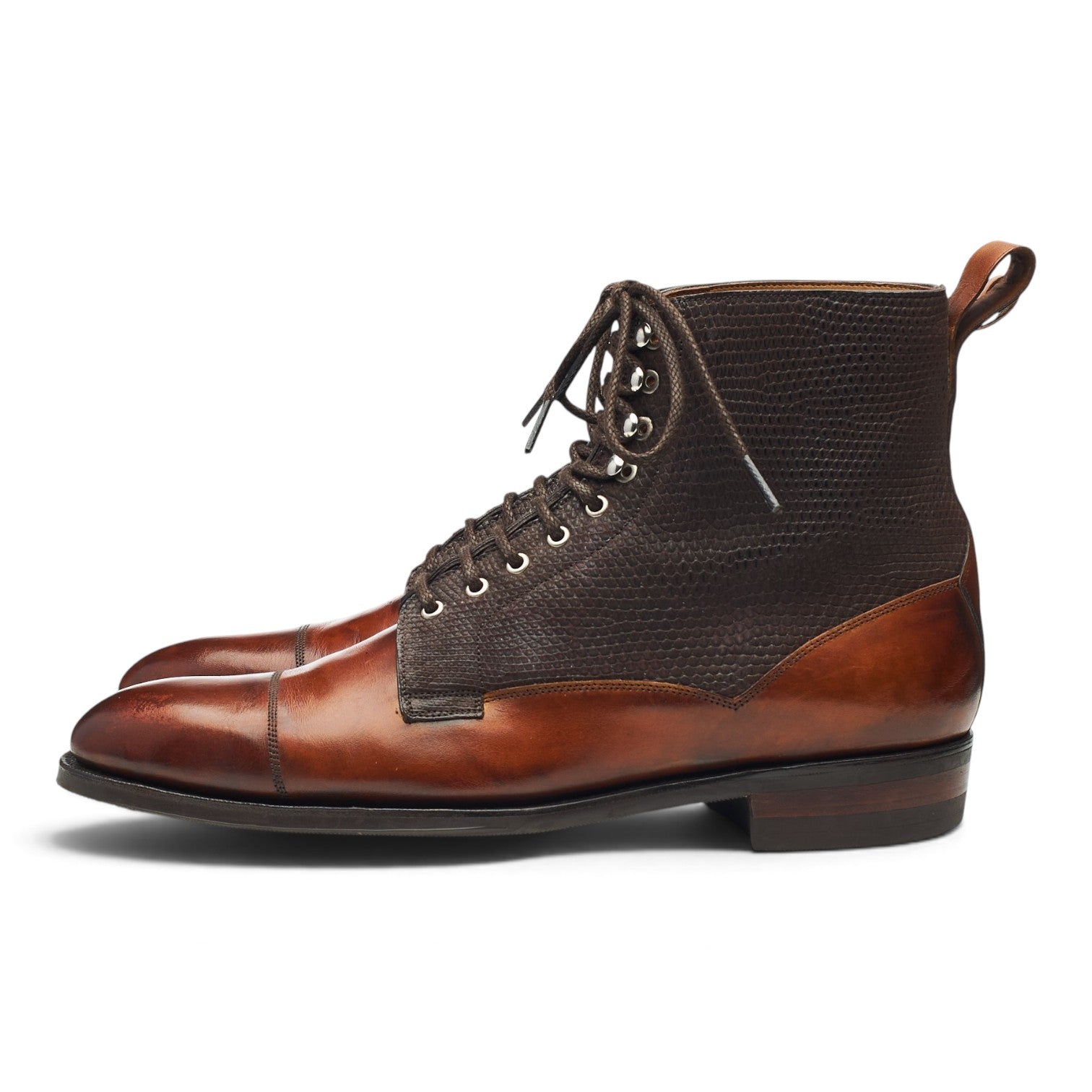 Gaziano & Girling Glencoe bottines marron UK 6