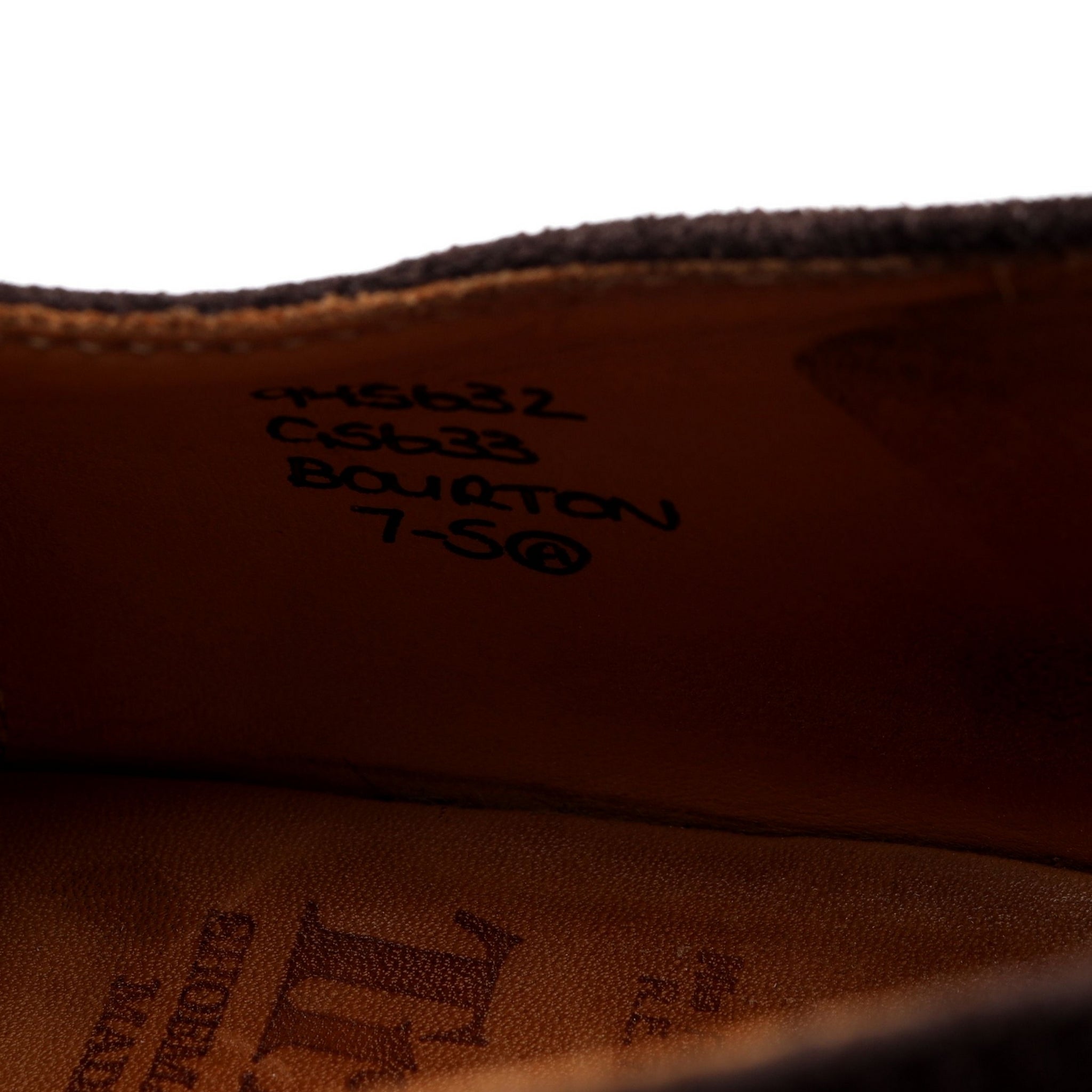 Tricker's Bourton derbies brogues daim marron 7 UK