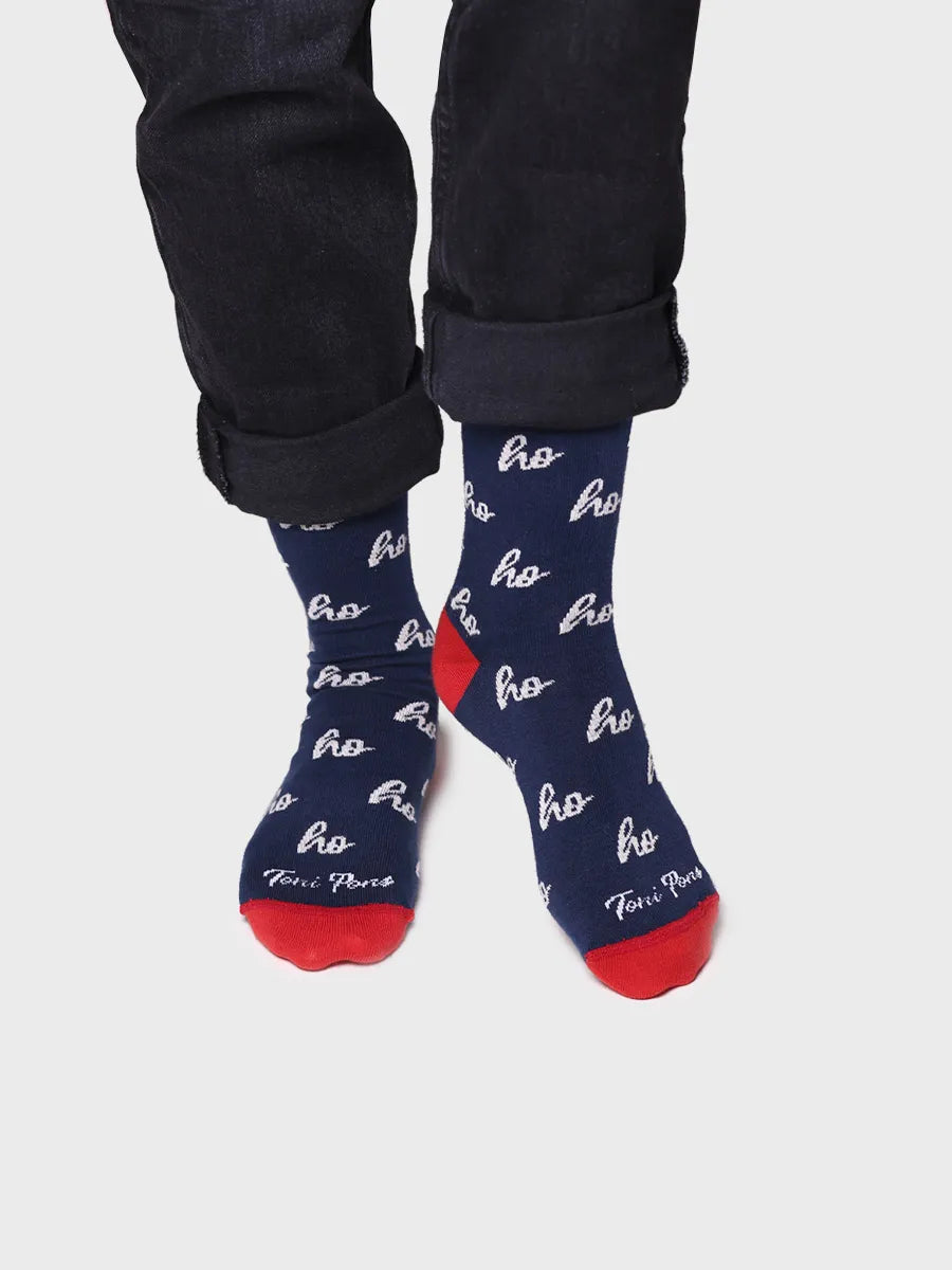 Toni Pons Quel-ND chaussettes Noël coton rayé