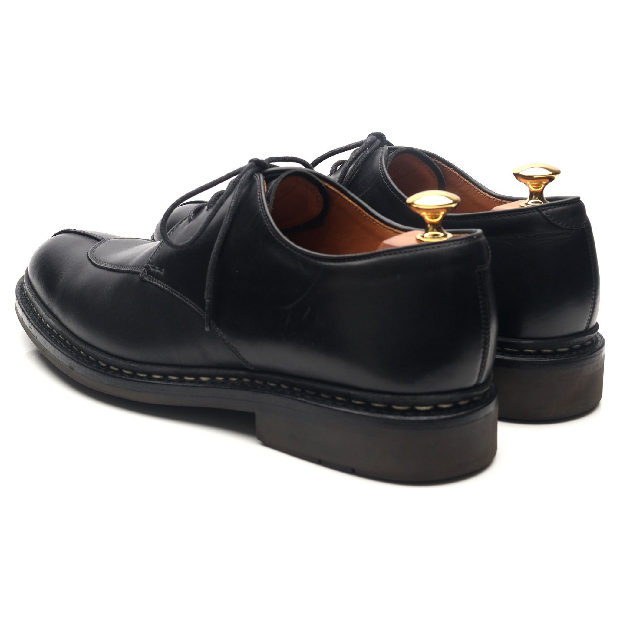 Heschung Rhus derbies cuir noir UK 9