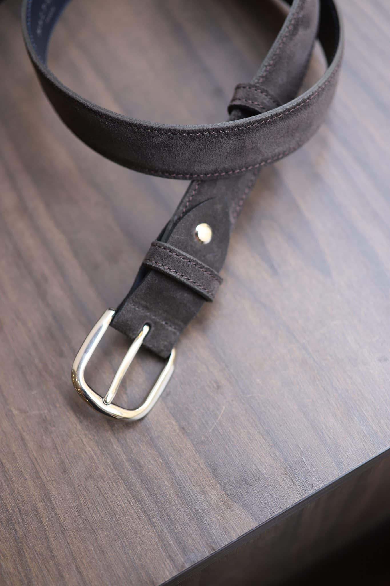Malfroid Junot ceinture cuir vachette 30mm