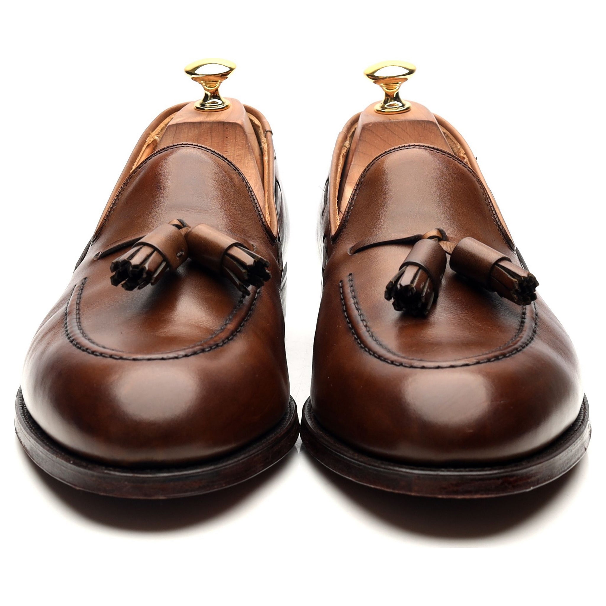 Crockett & Jones Cavendish 2 mocassin cuir marron 9.5 glands