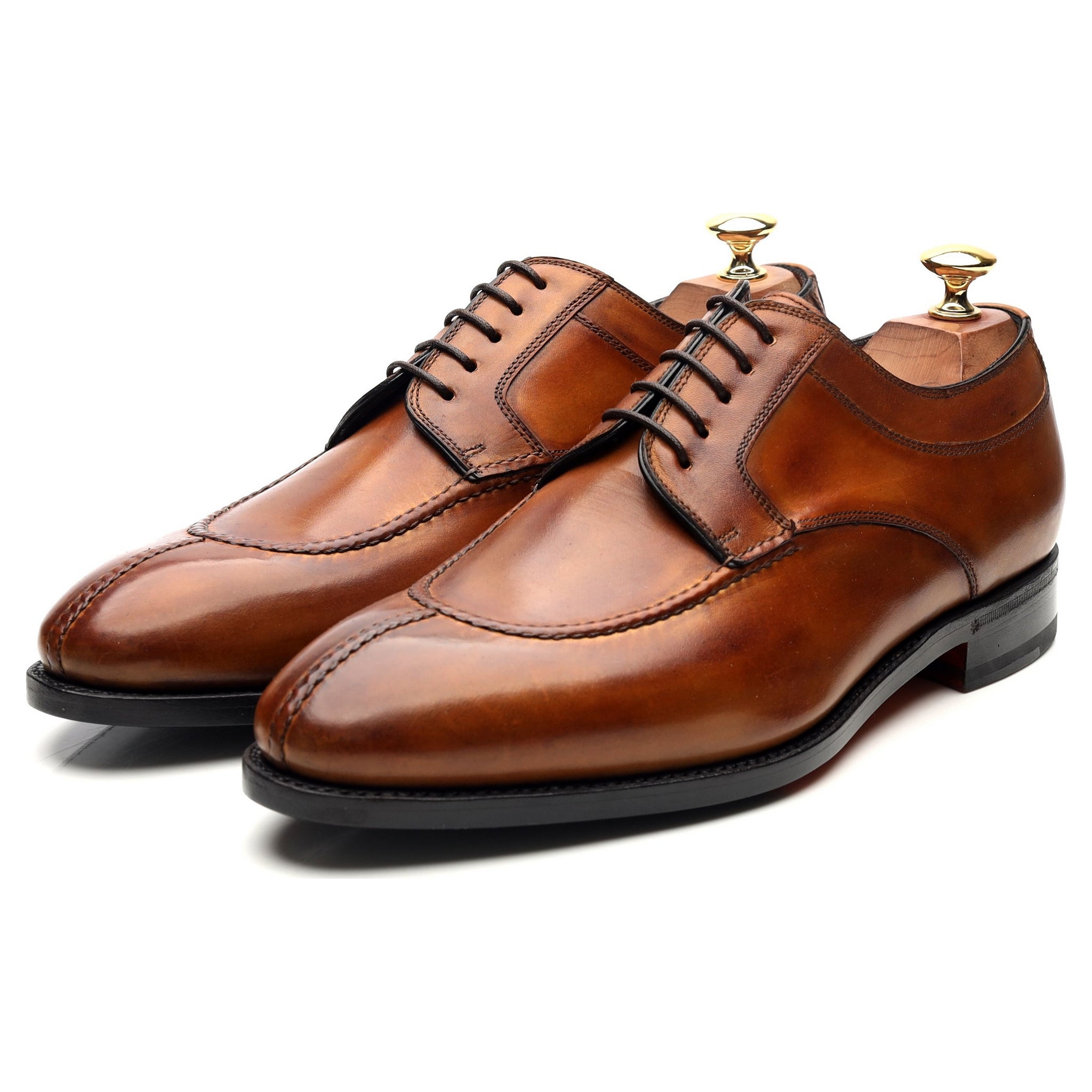 Bontoni Magnifico derby cuir marron UK 9 veau