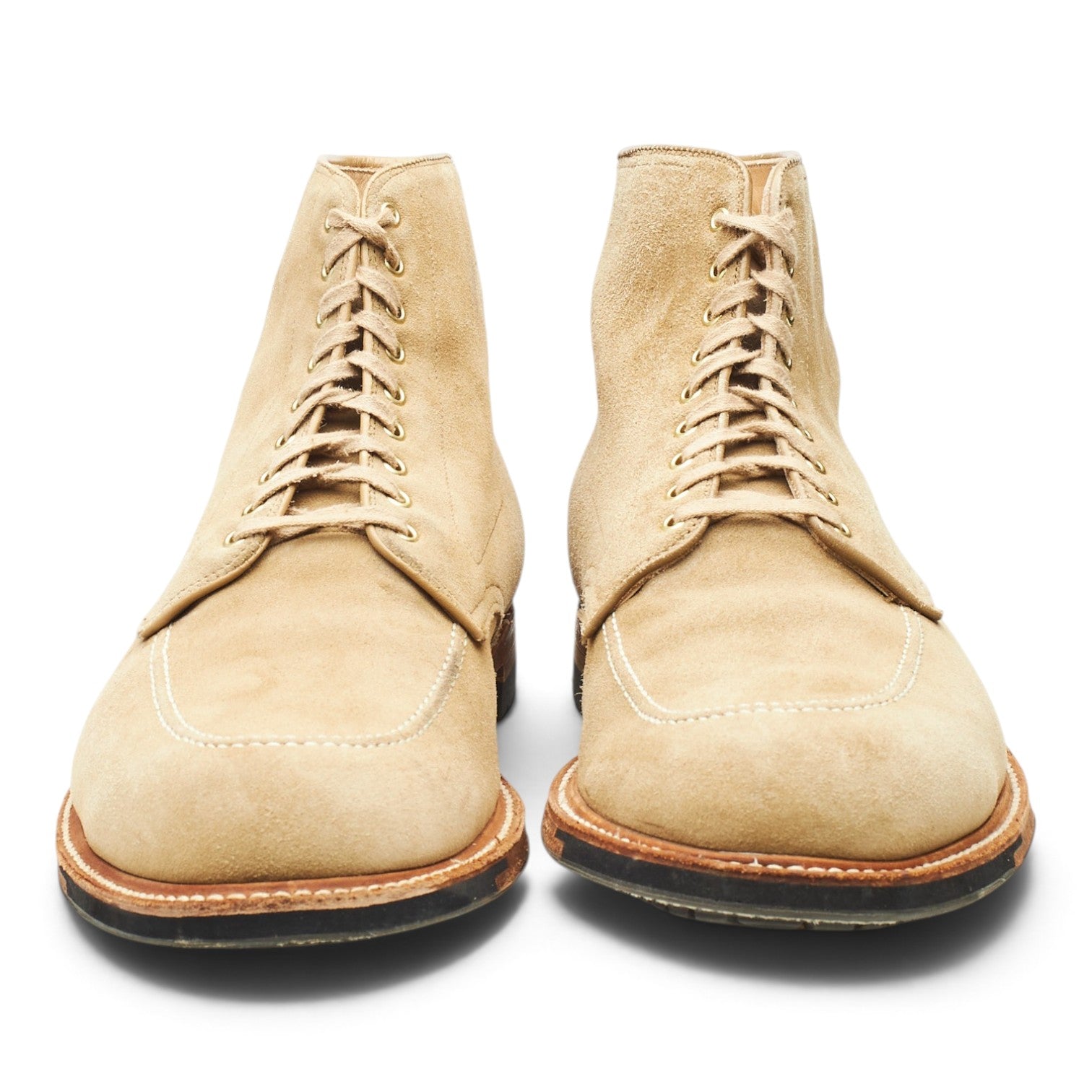 Alden Indy 40575C boots daim beige pointure UK 11.5