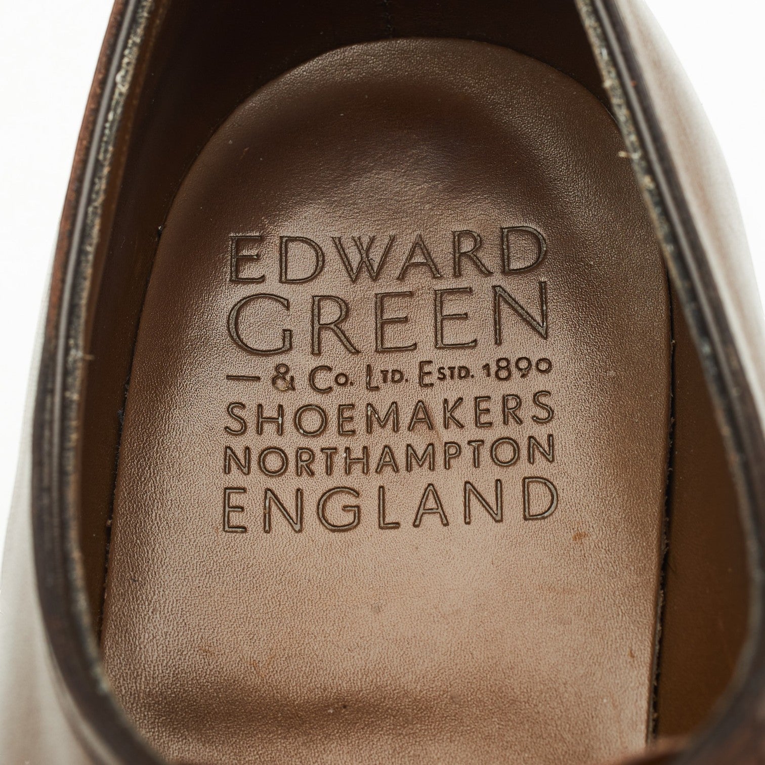 Edward Green Chelsea oxford cuir marron 7.5