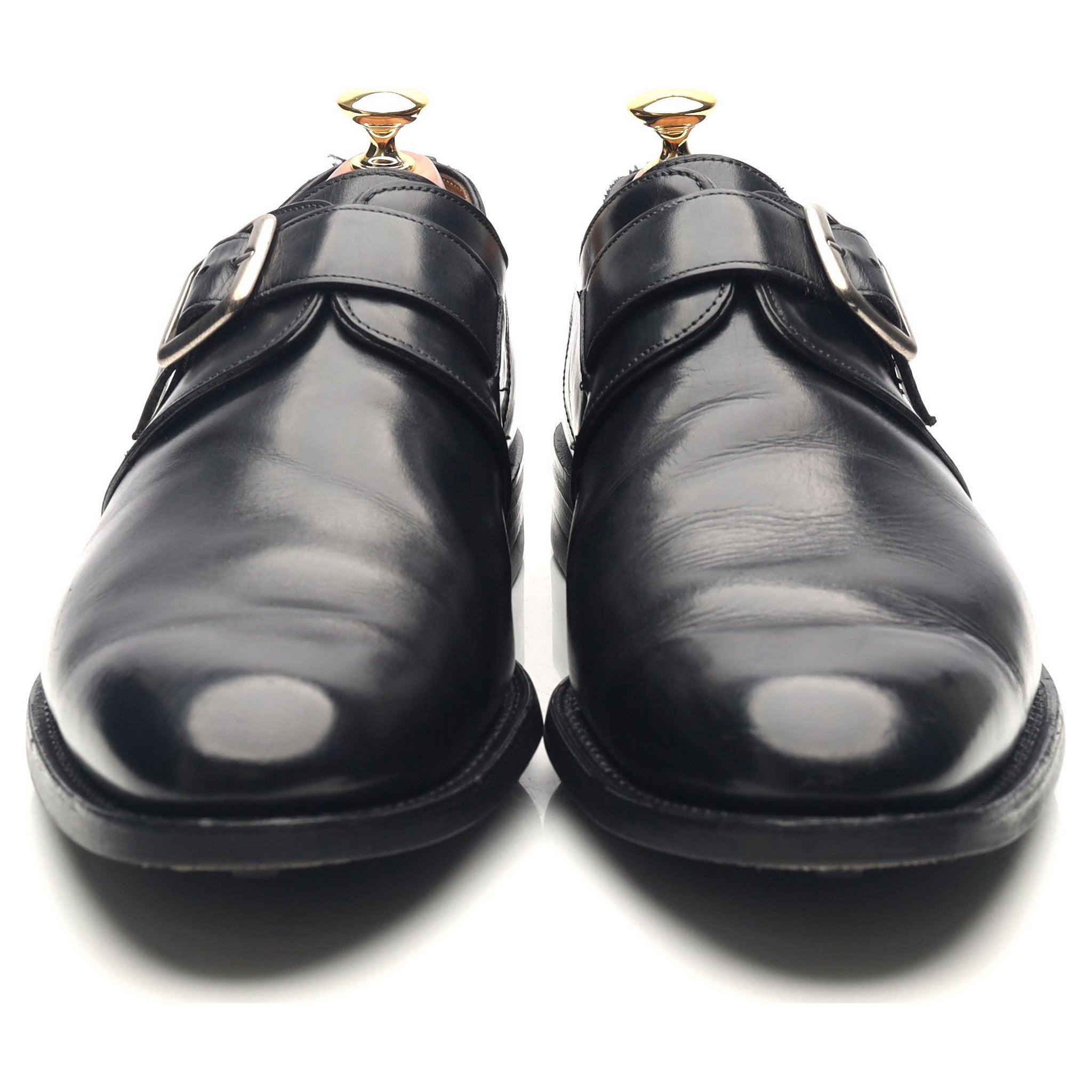 Cheaney Moorgate monk cuir noir pointure 9,5