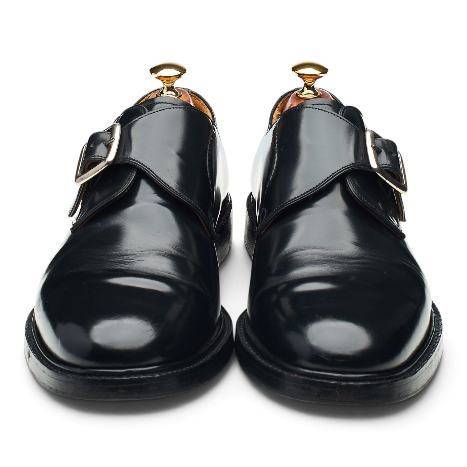 Church's Meadwell Monk Strap Cuir Noir UK 9