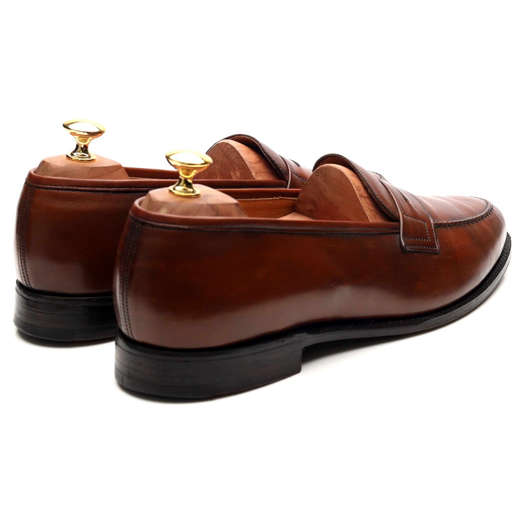 John Spencer Mayfair mocassins cuir marron UK 10