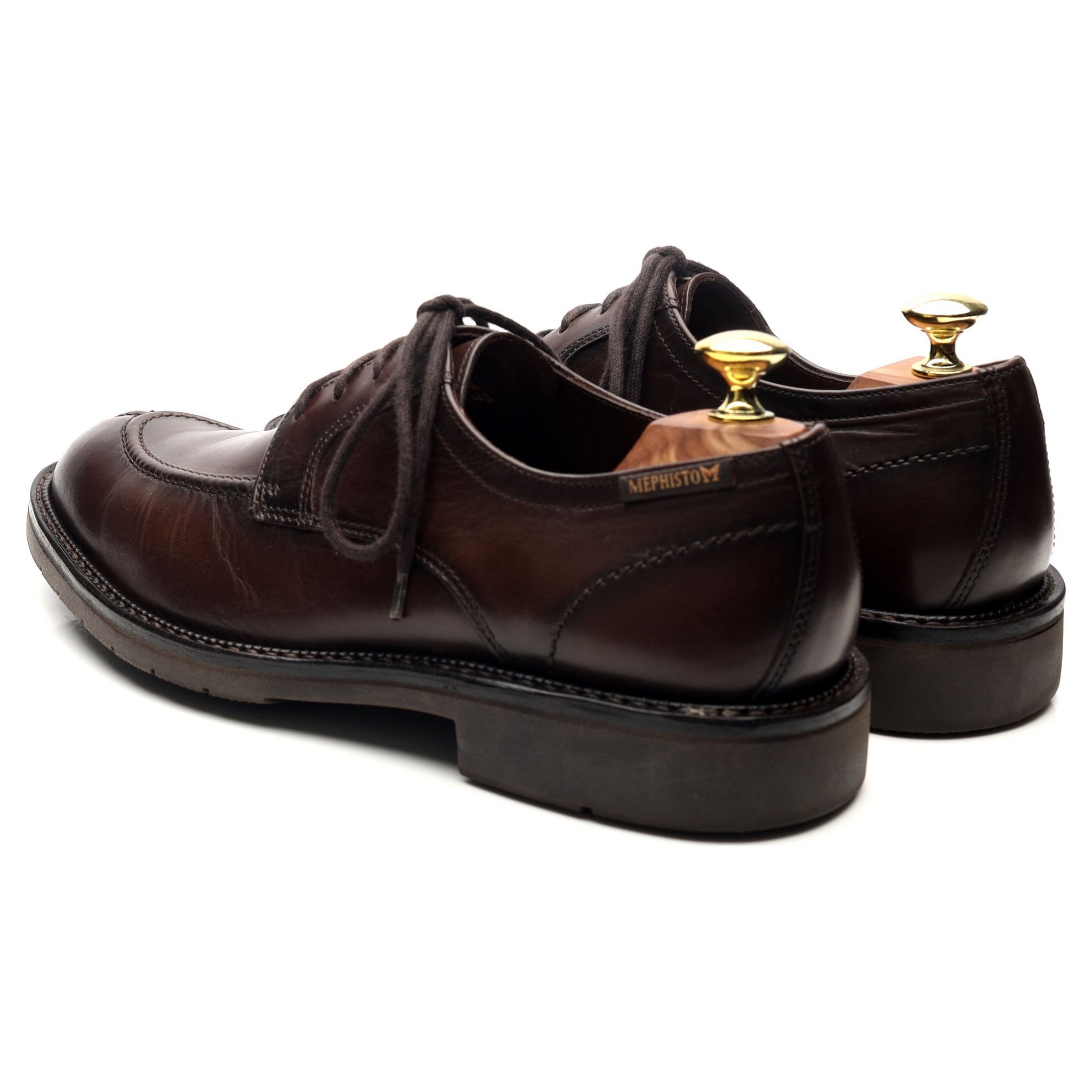 Mephisto derbies cuir bout golf marron UK 7.5