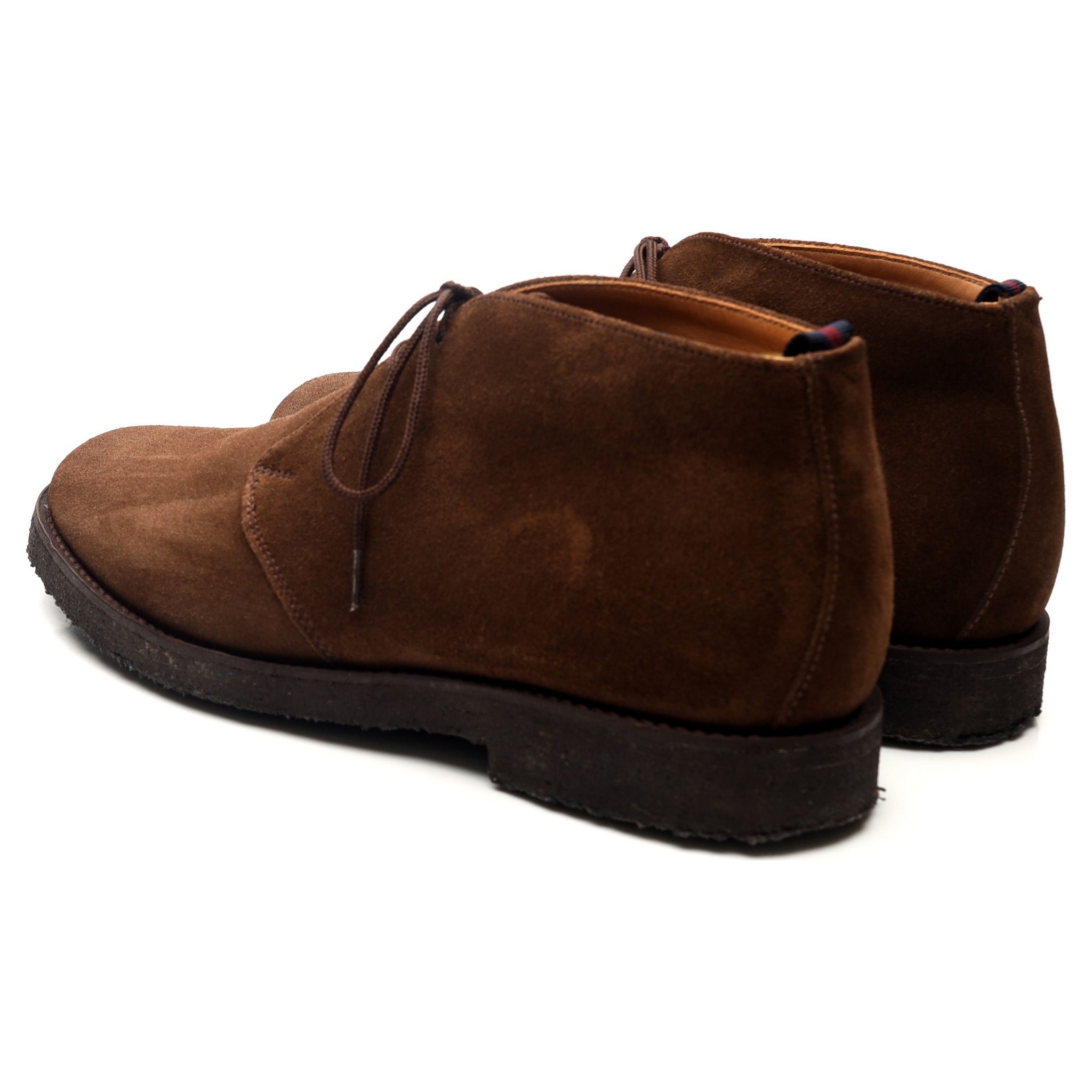 Sanders Finley boots chukka marron suède pointure UK 8