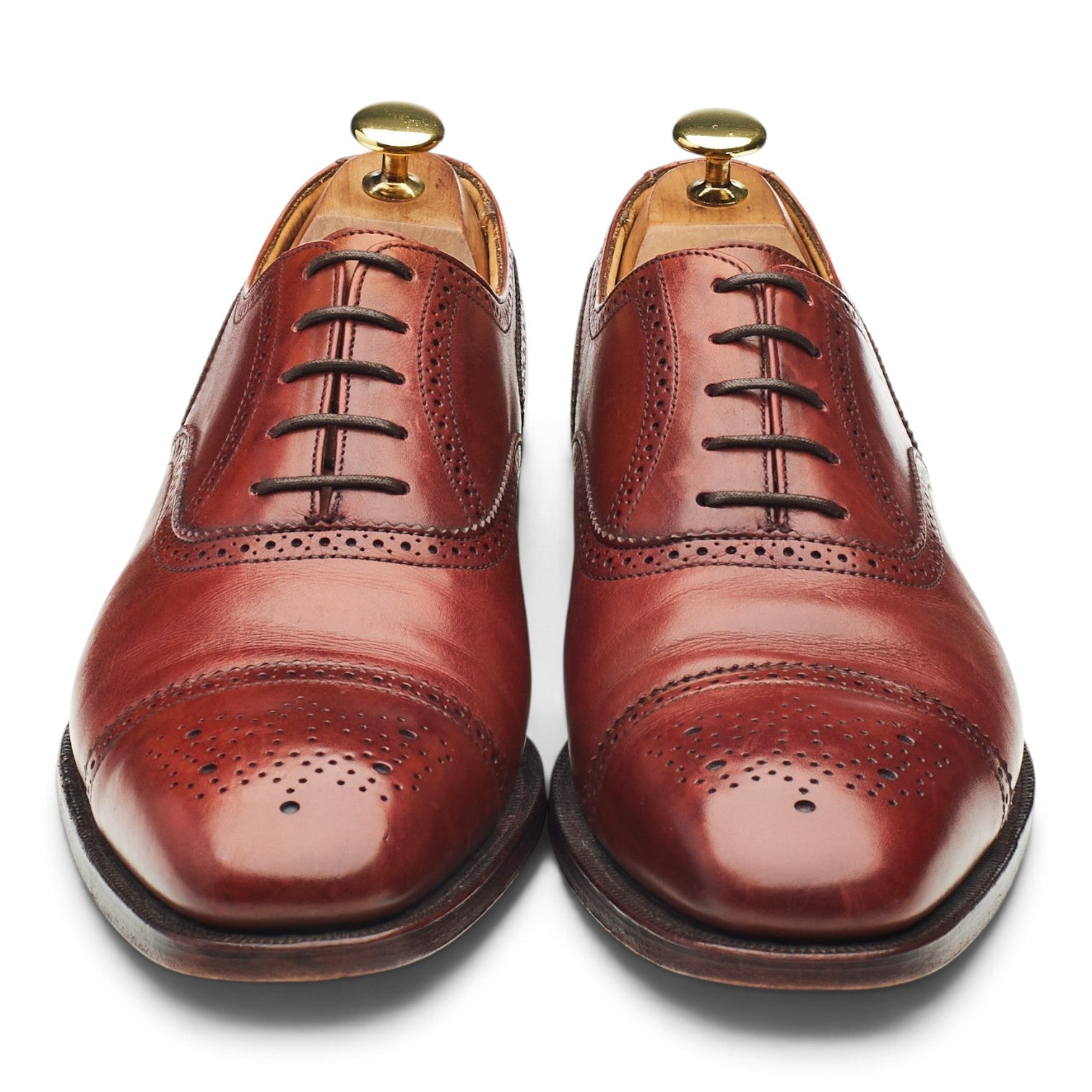 Alfred Sargent Chatham 2 oxford cuir marron UK 8,5