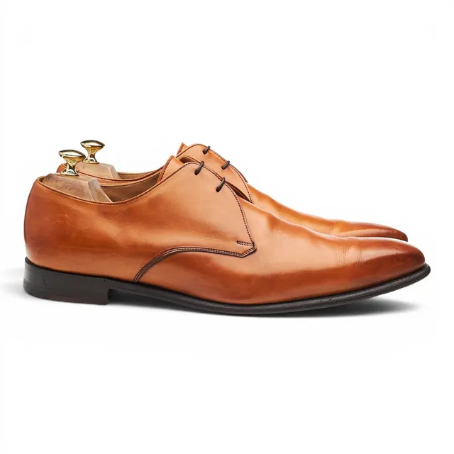Cheaney Newman derby cuir marron clair UK 11.5
