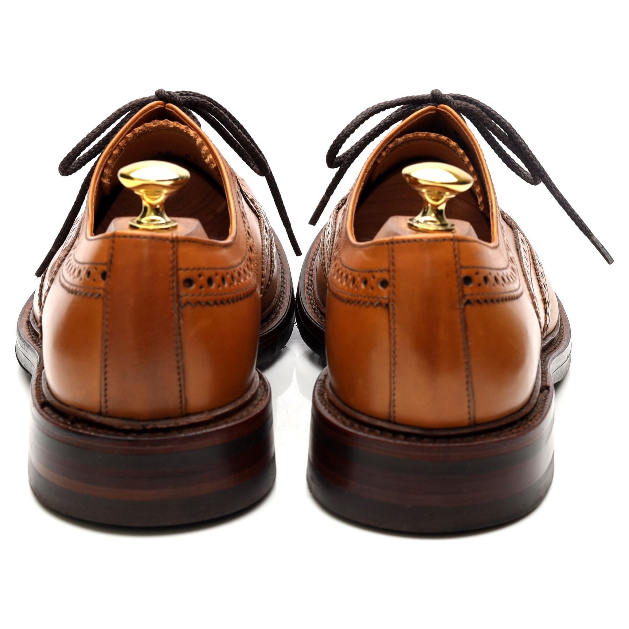 Loake 1880 Edward richelieu cuir marron UK 8.5