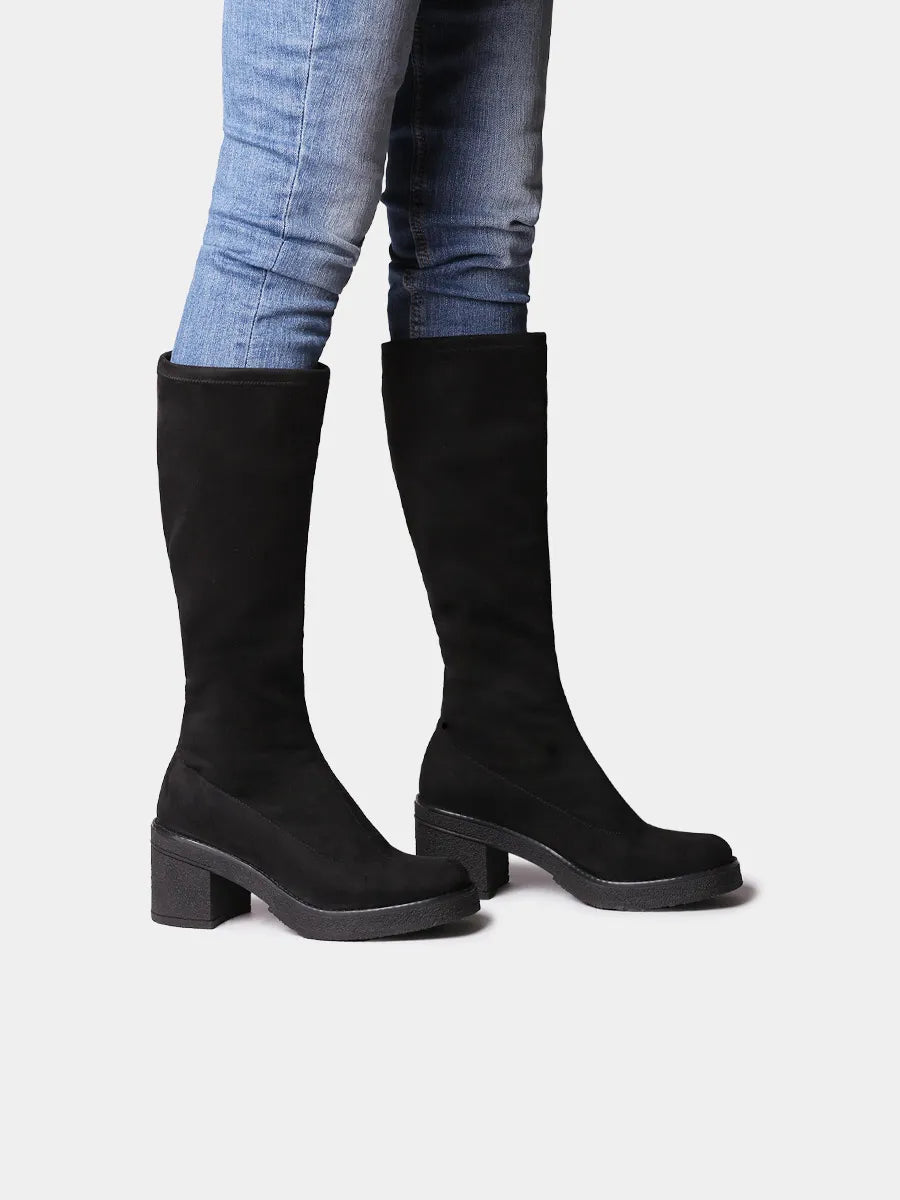 TONI PONS PADOVA bottes hautes femme élastique talon 7 cm