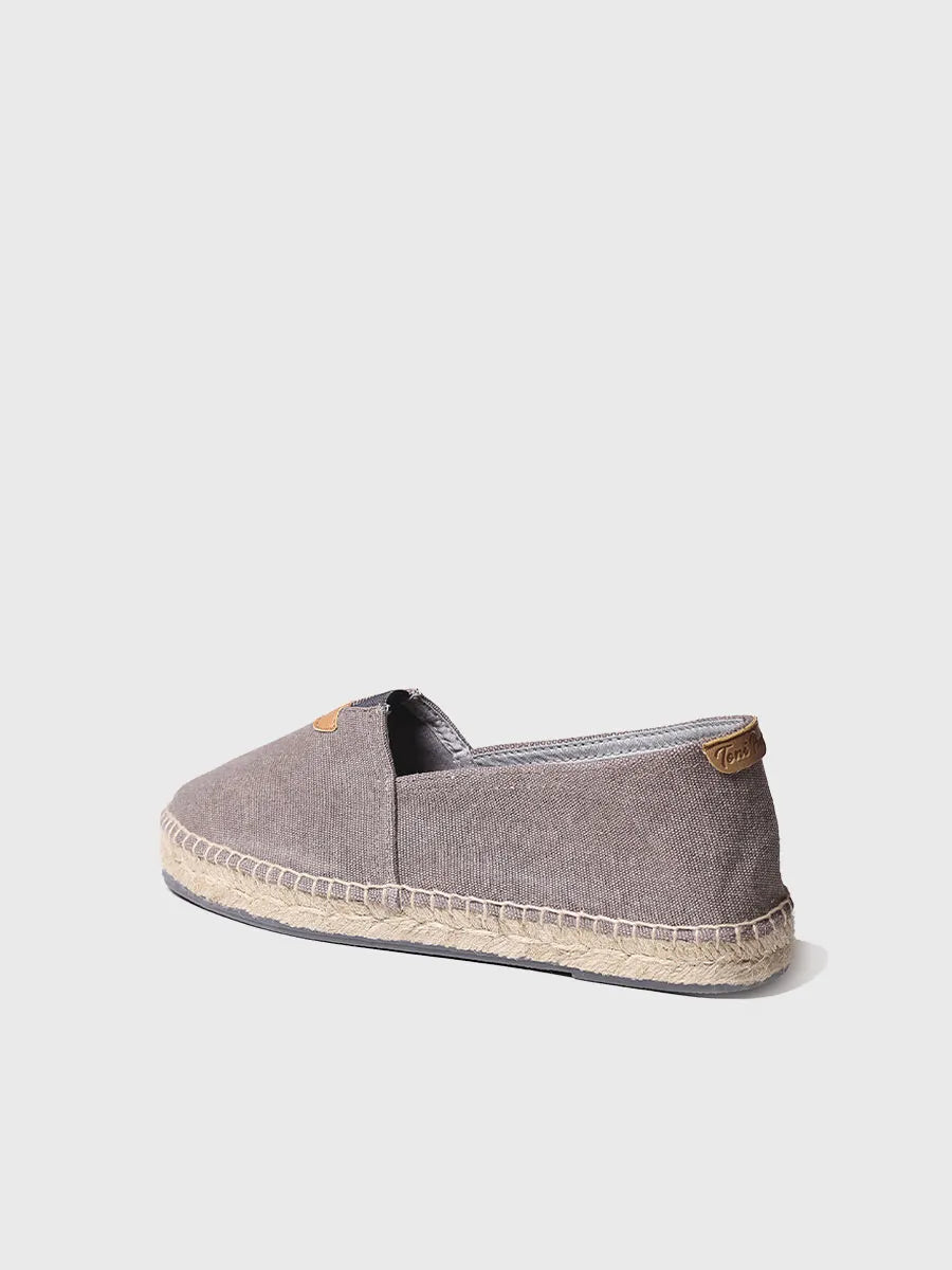 Toni Pons Blanes-ER espadrilles gris vegan