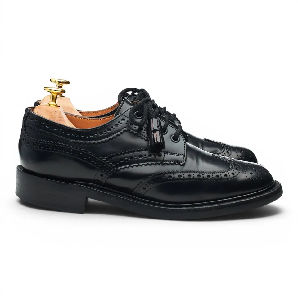Cheaney Marianne derby brogue cuir noir femme UK 4