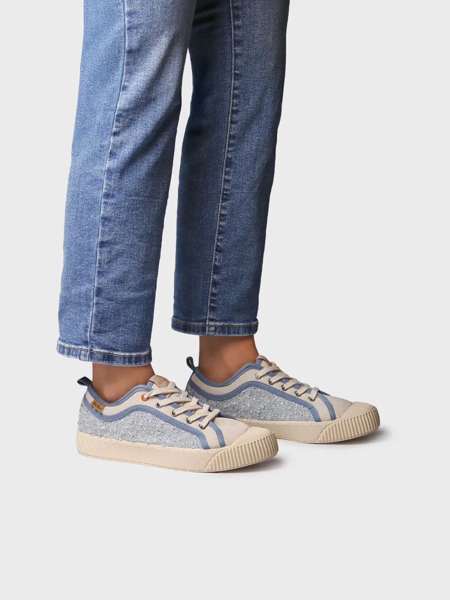 Toni Pons Grenoble sneaker femme tissu à sequins