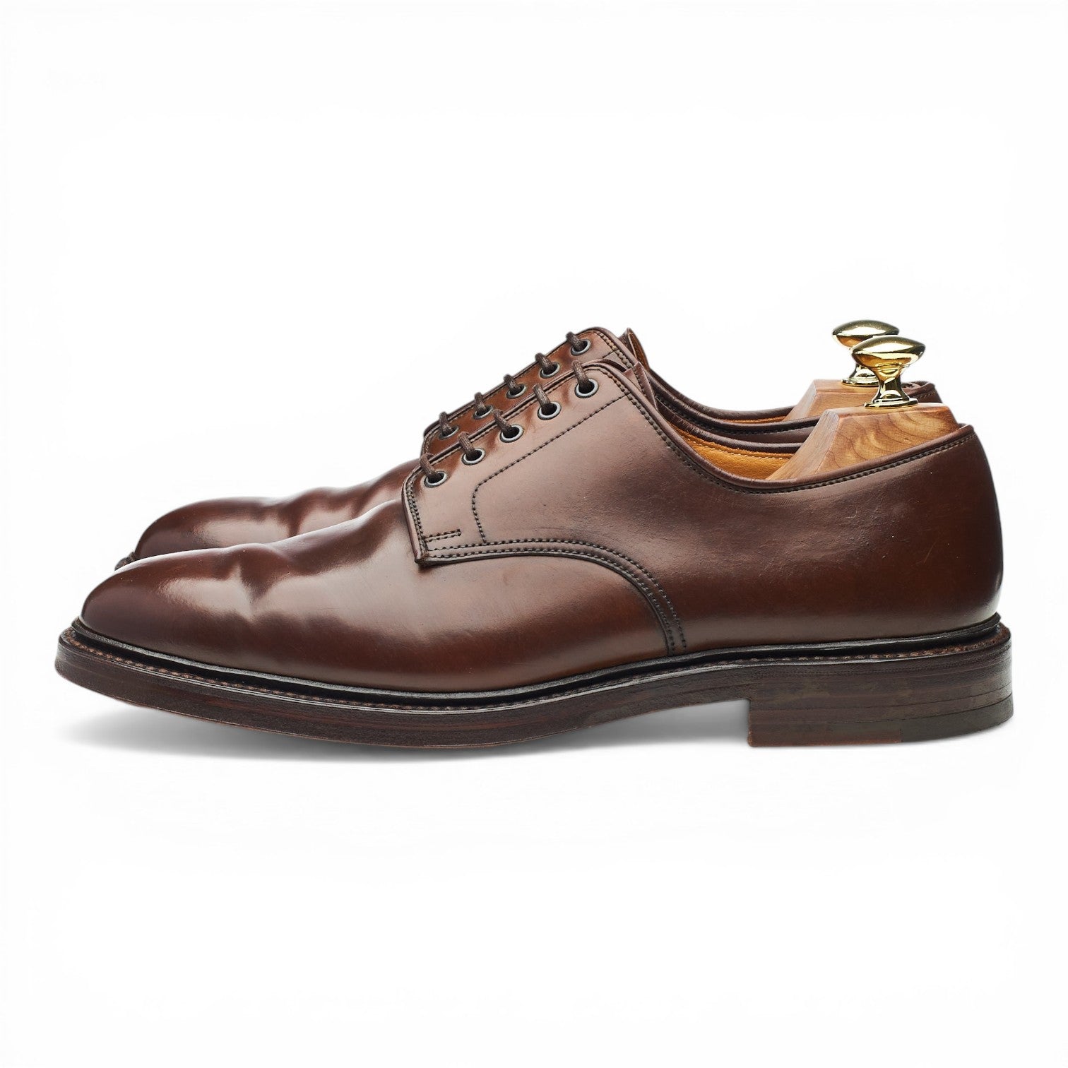Ralph Lauren Marlow derbys cordovan marron 7.5 UK