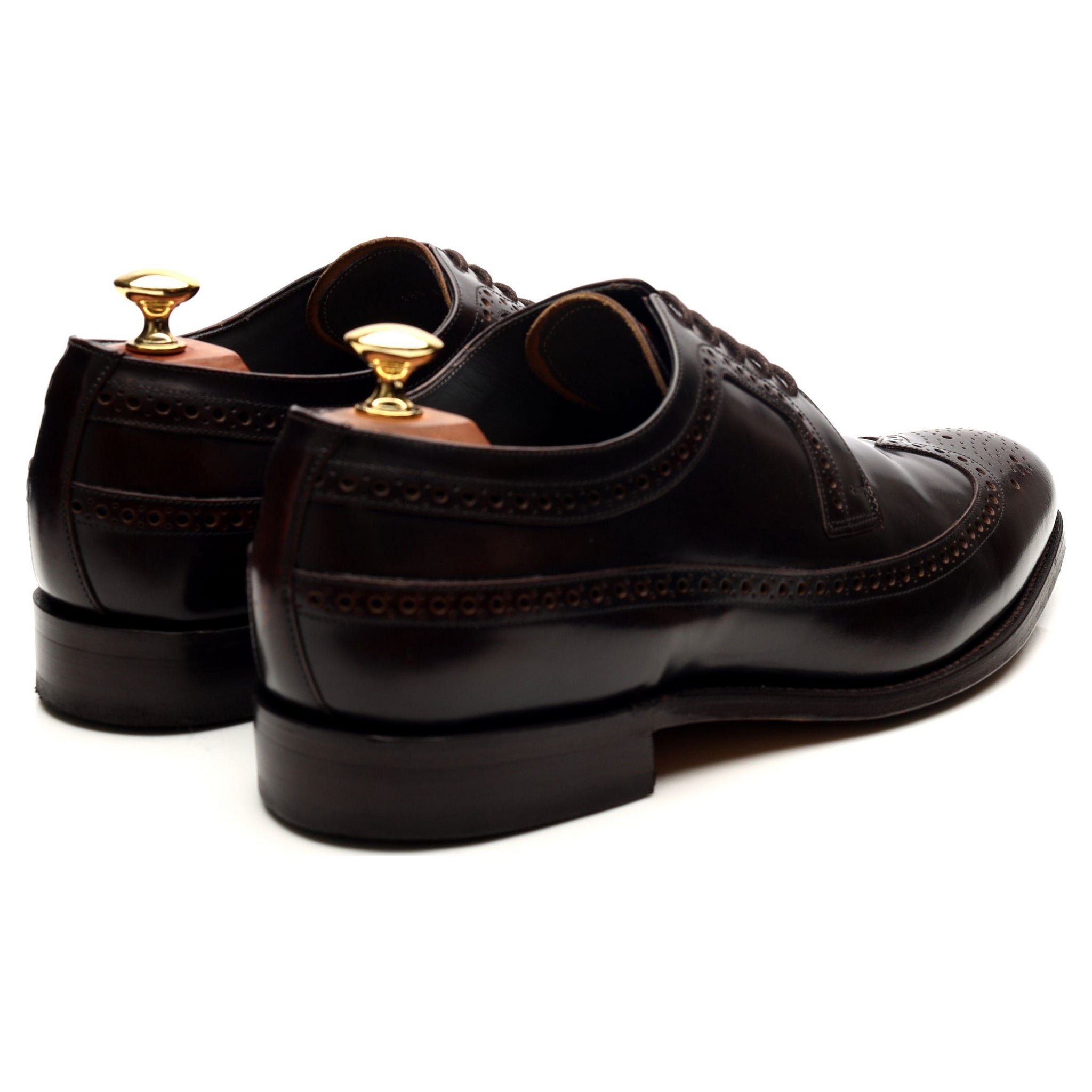 Barker Woodbridge Derby cuir marron pointure UK 9.5
