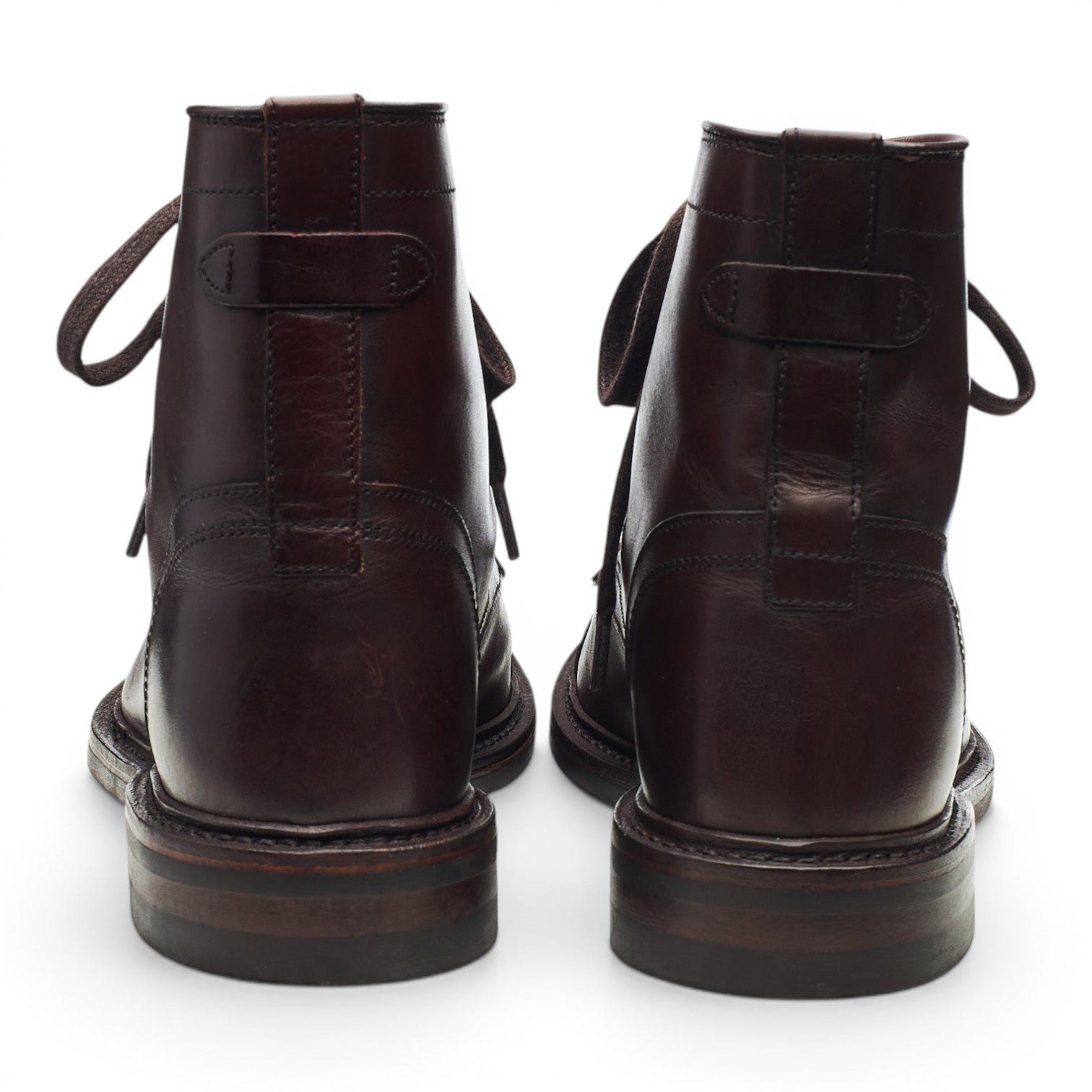 Allen Edmonds Landon boots cuir marron foncé UK 9,5