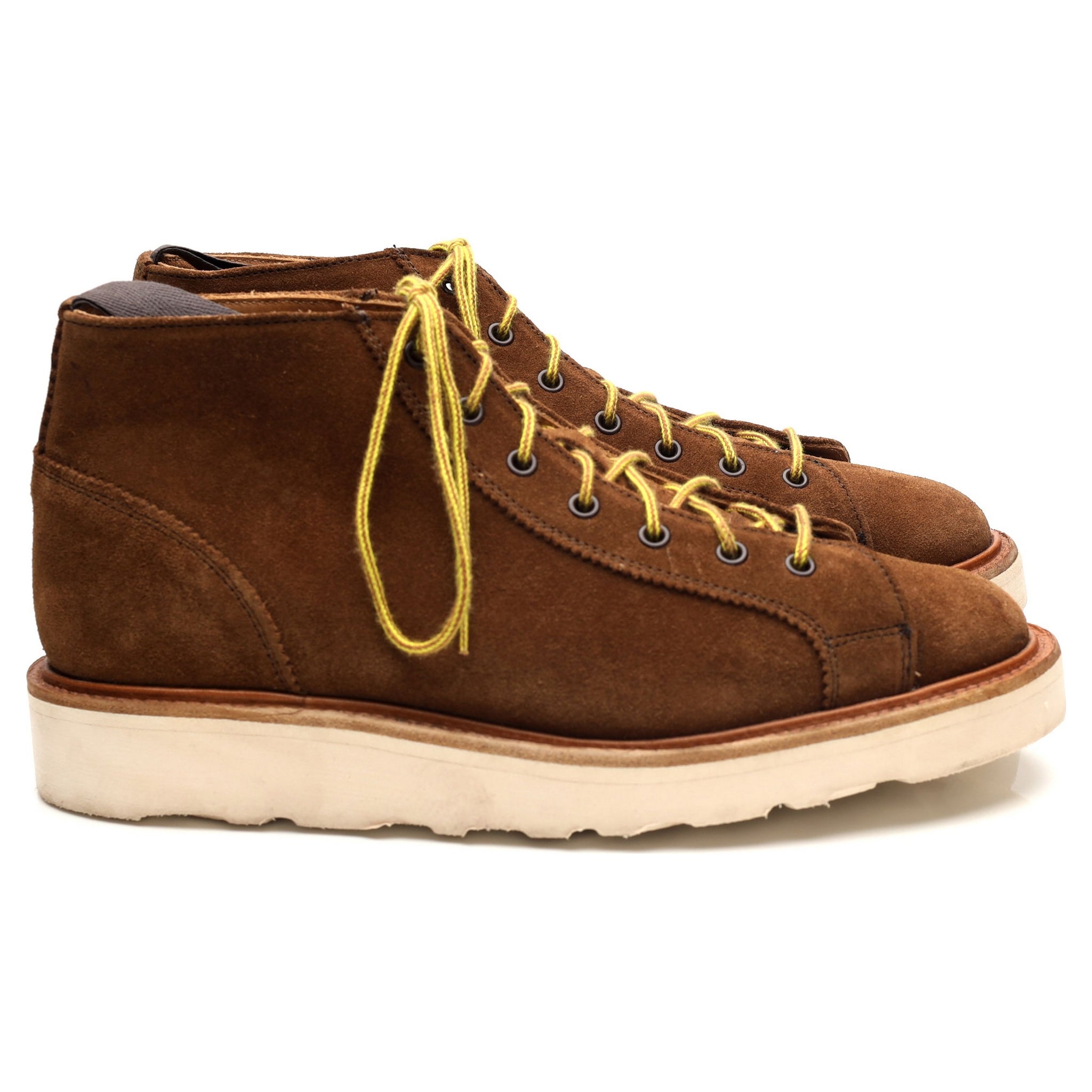 Tricker's Monkey Boots bottines marron UK 6.5 suède