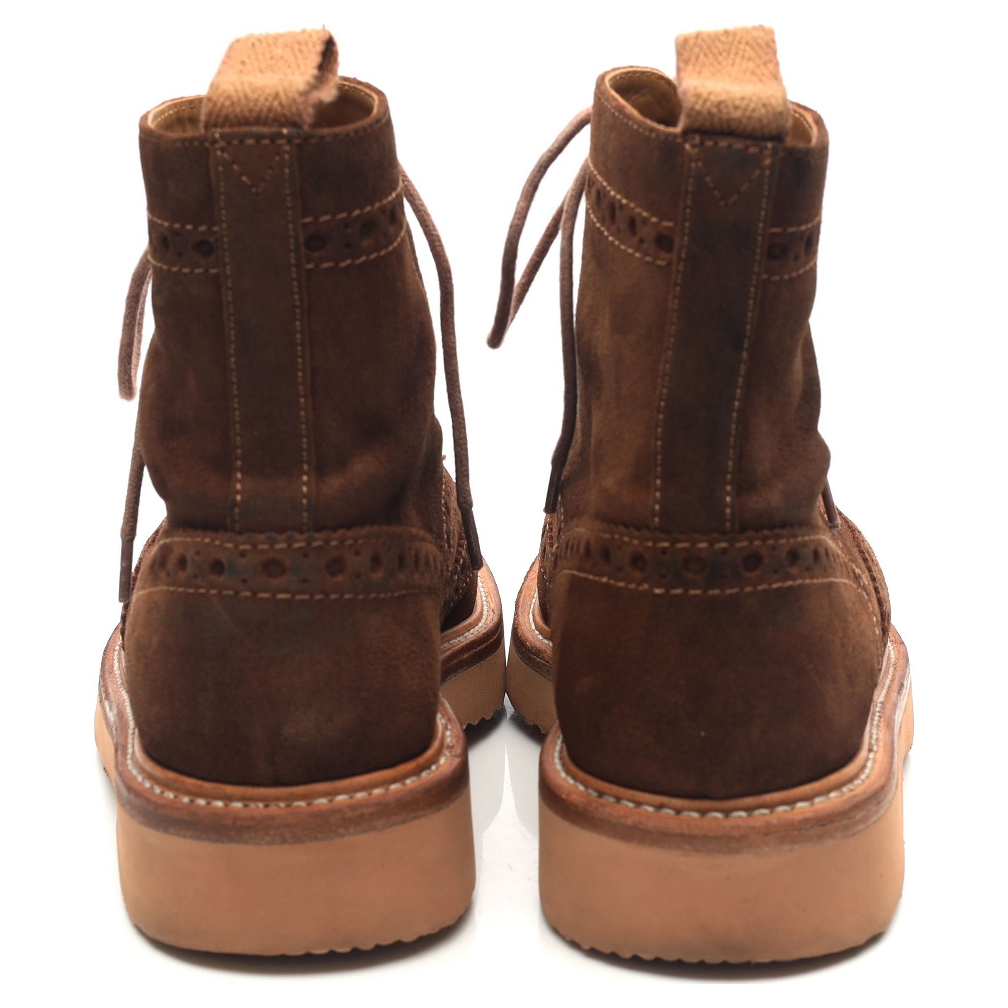 Grenson Fred boots suède marron pointure UK 8 large