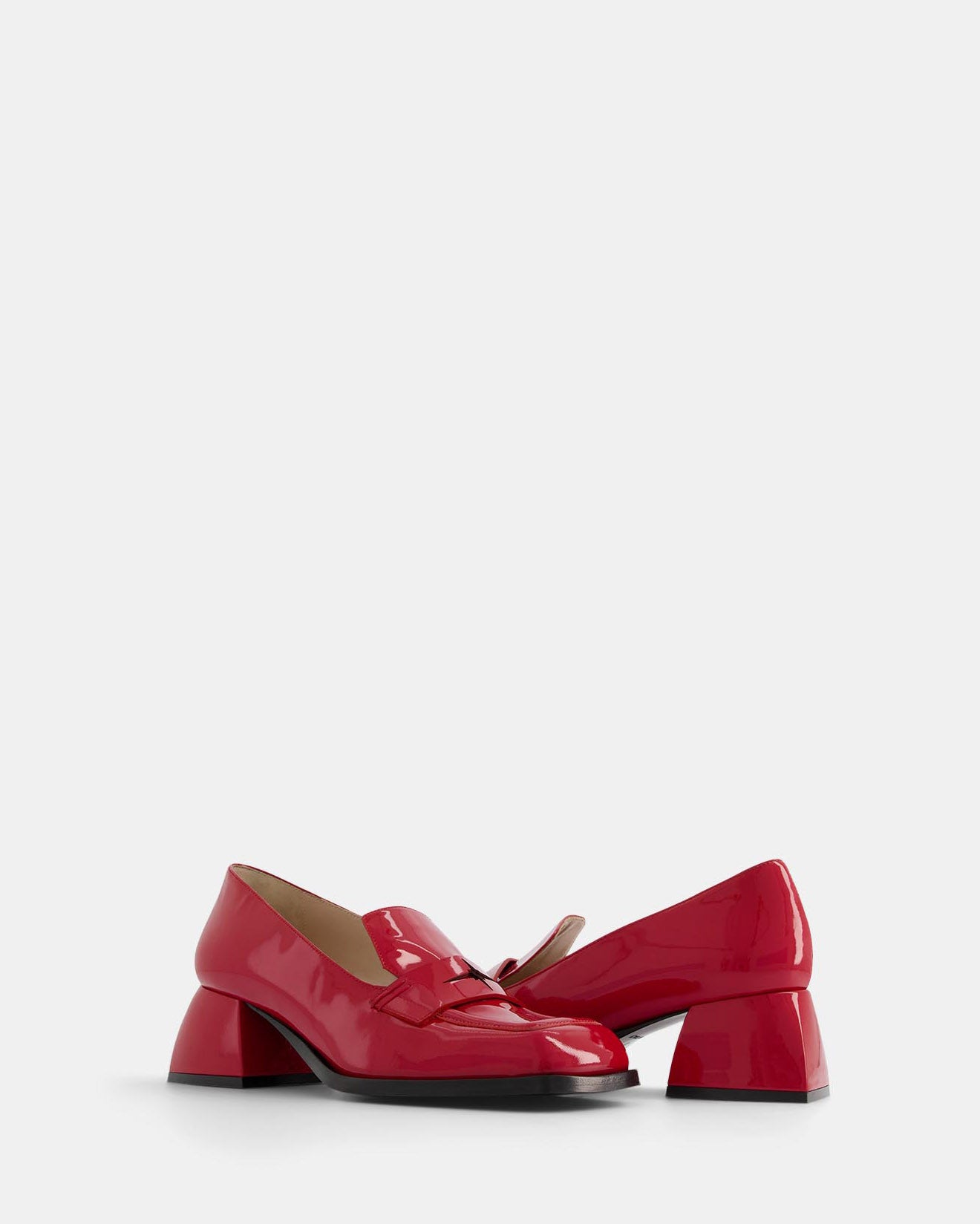 Nodaleto Bulla Cara ballerines rouge talon 5 cm
